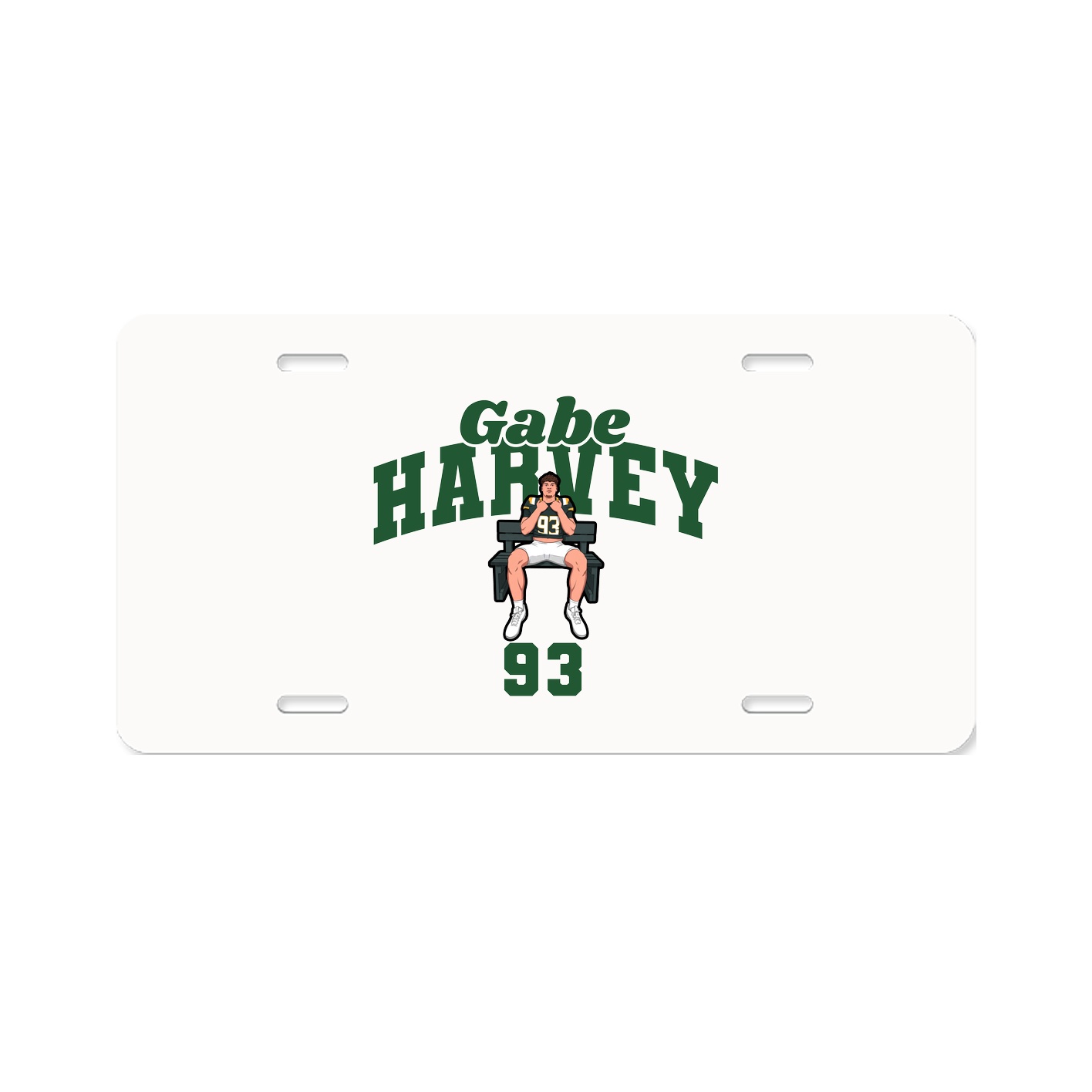 License Plate — Signature Arch in Classic