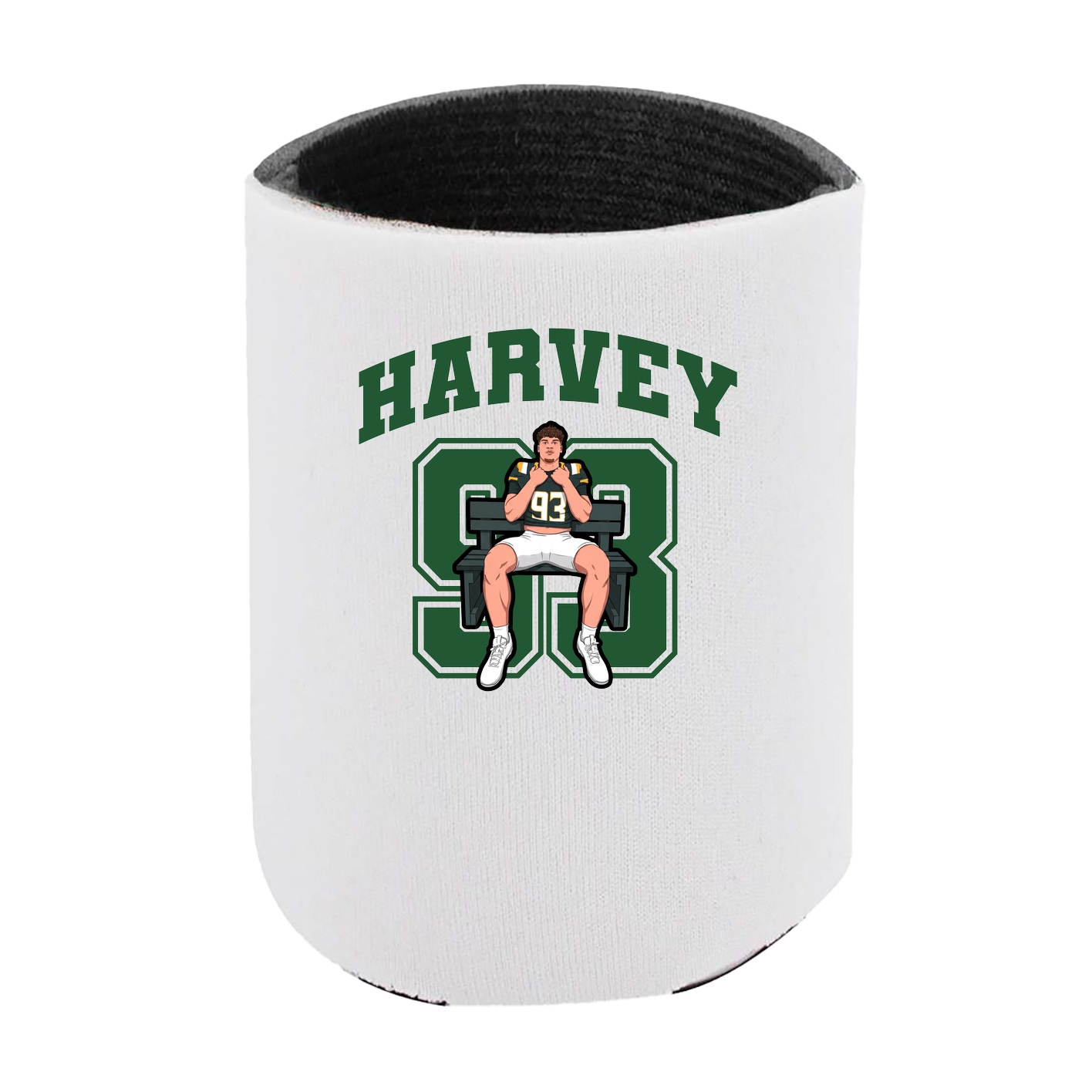 Can Holder — Number in White