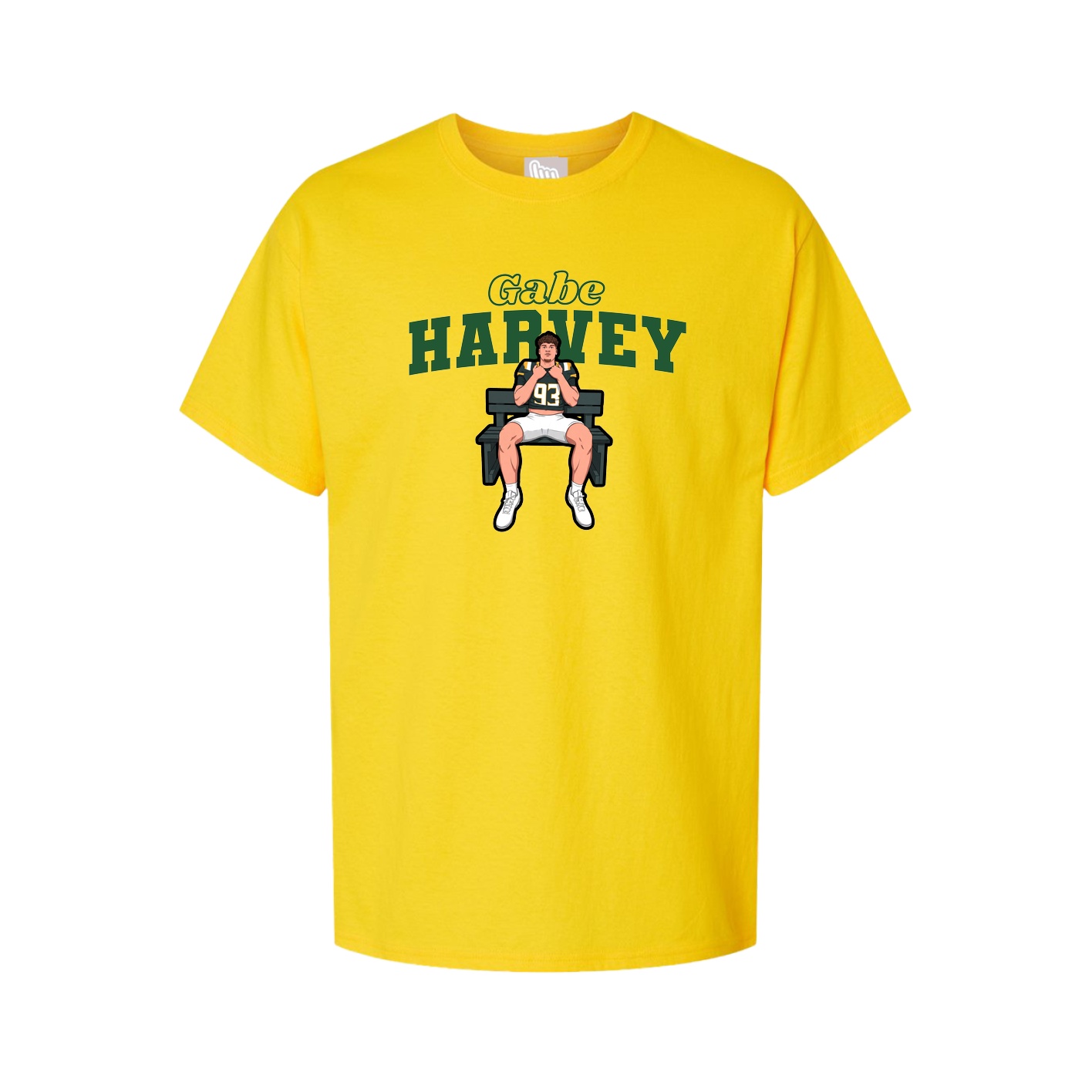 Tee — Name Arch in Gold