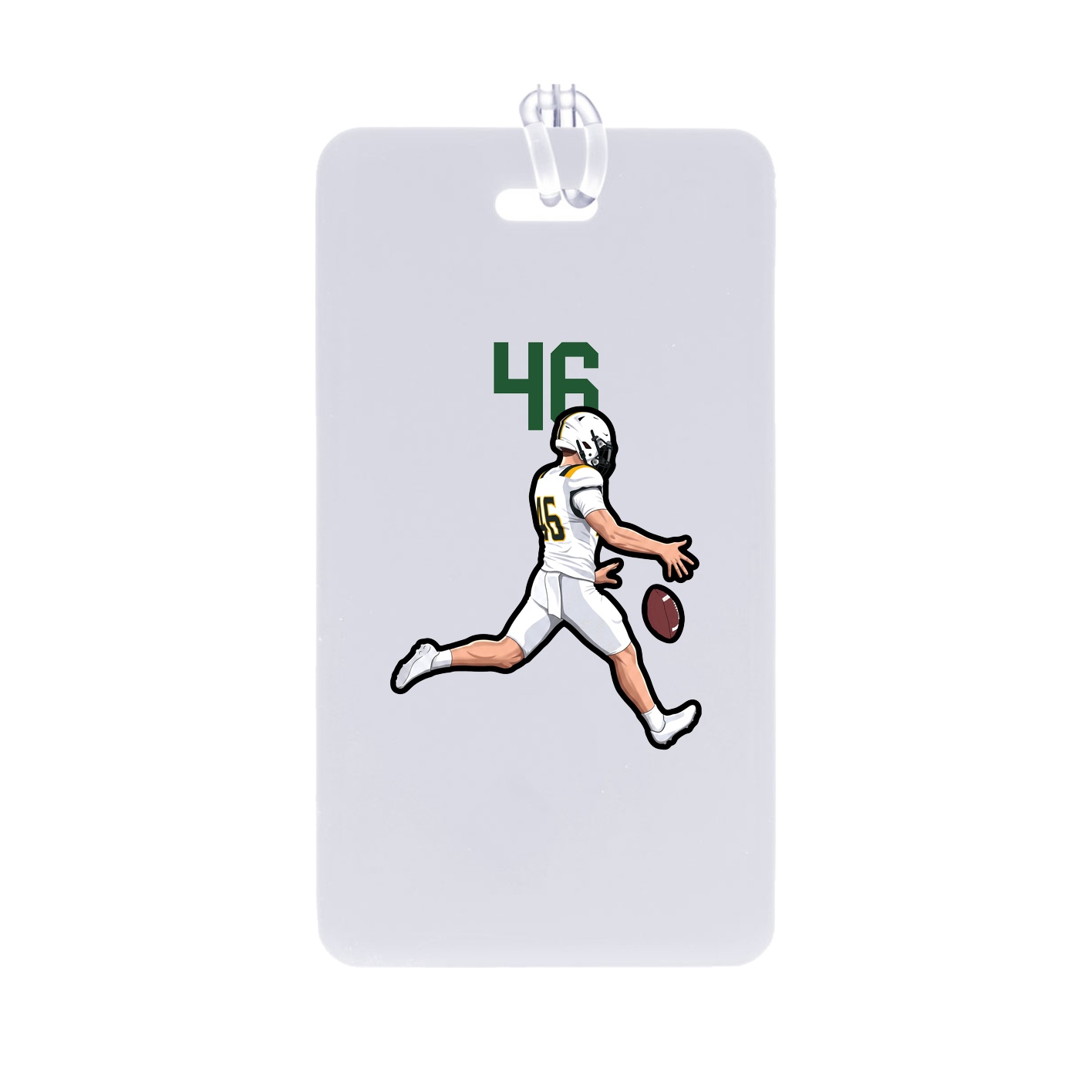 Bag Tag — Number Top in Classic