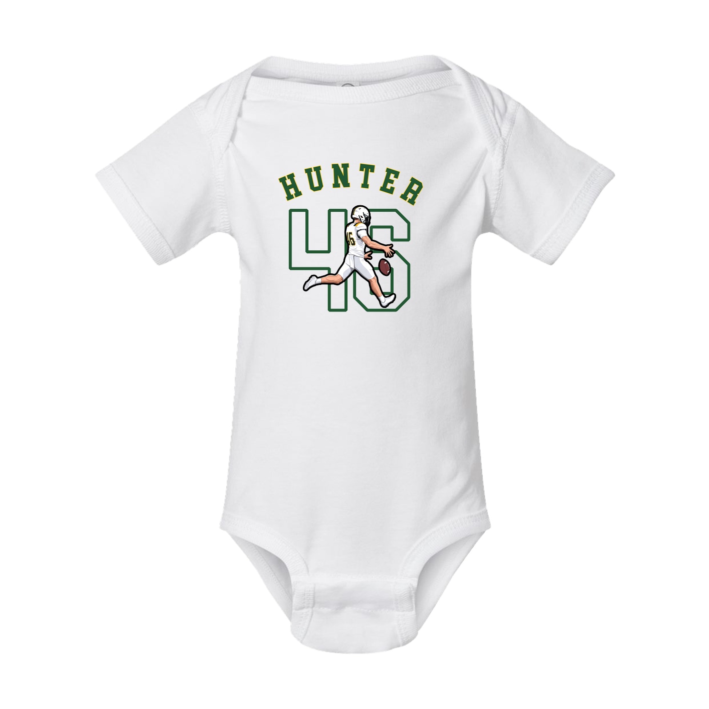 Baby Onesie — Shirsey Arch in White