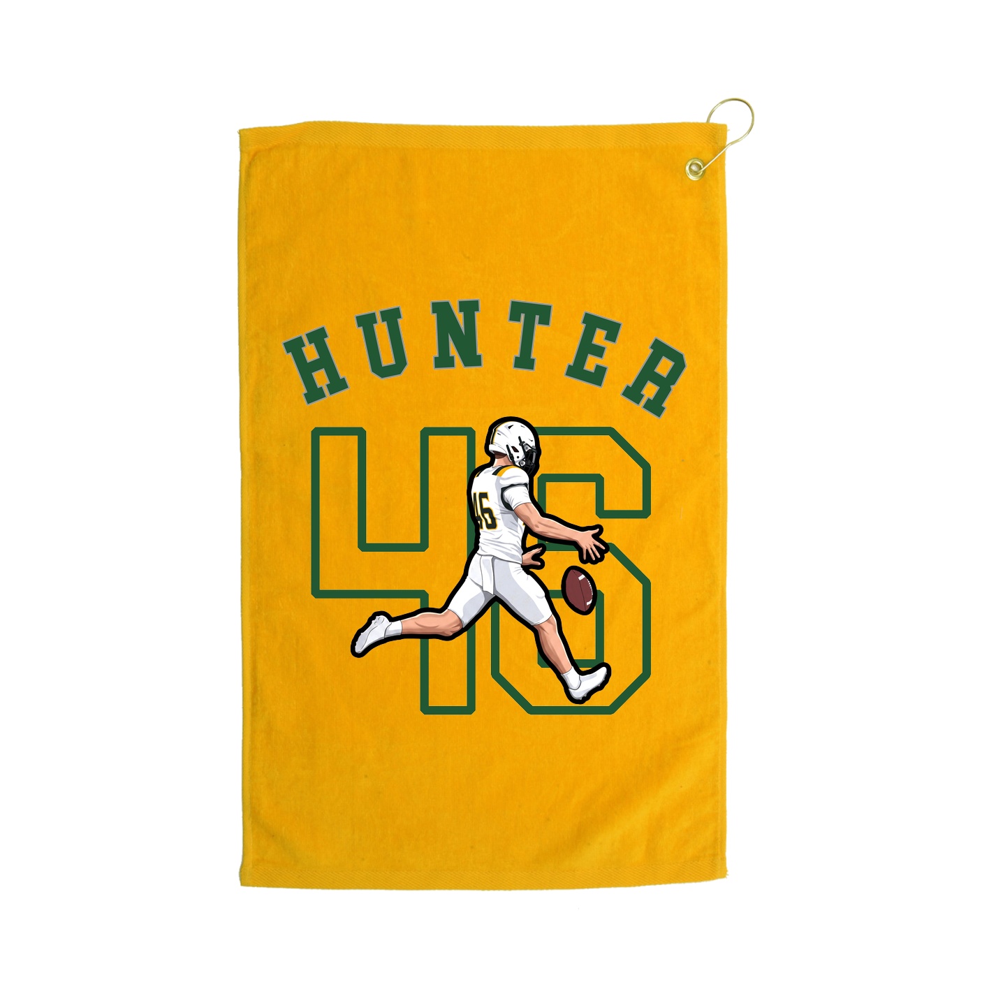 Golf Towel — Shirsey Arch in Gold