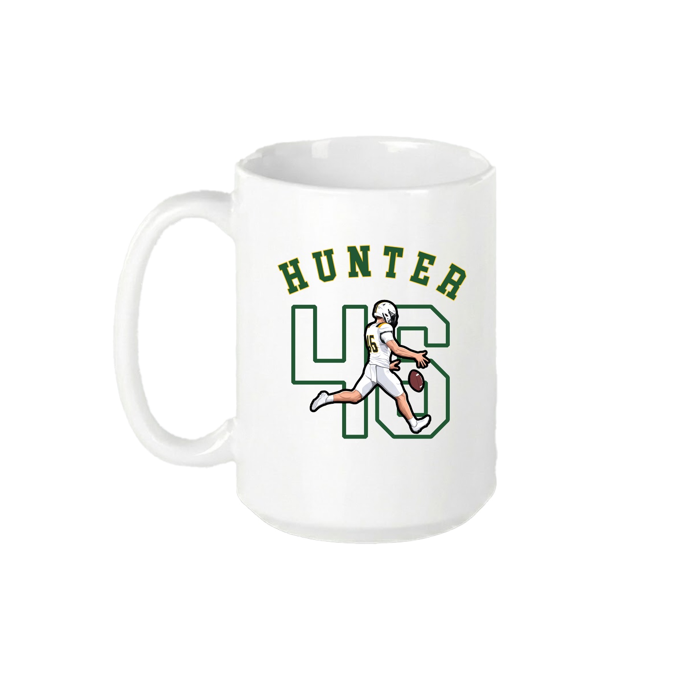 15oz Coffee Mug — Shirsey Arch in White