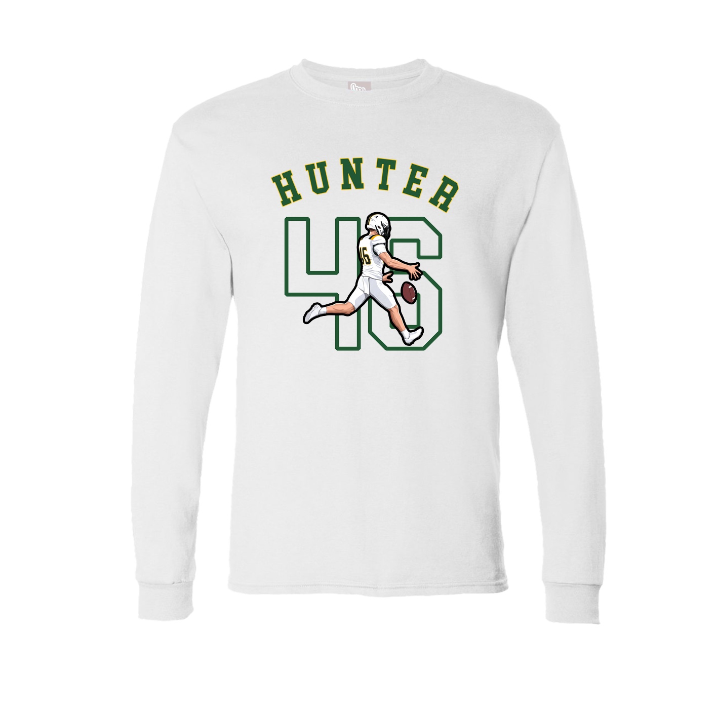 Long Sleeve Tee — Shirsey Arch in White