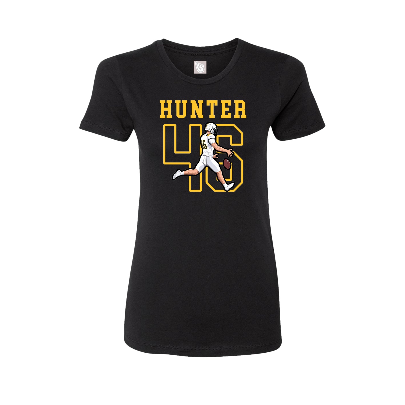 Fitted Women's Tee — Shirsey in Black