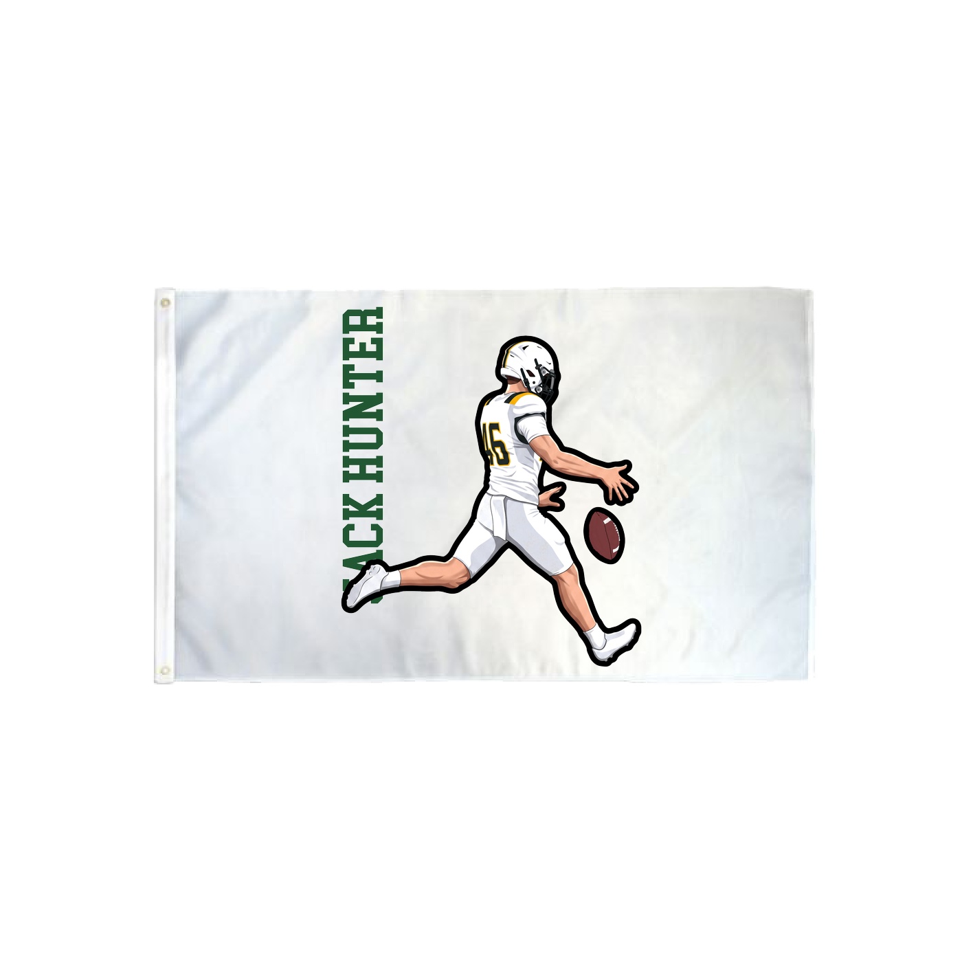 3x5 Flag — Name Vertical in Classic