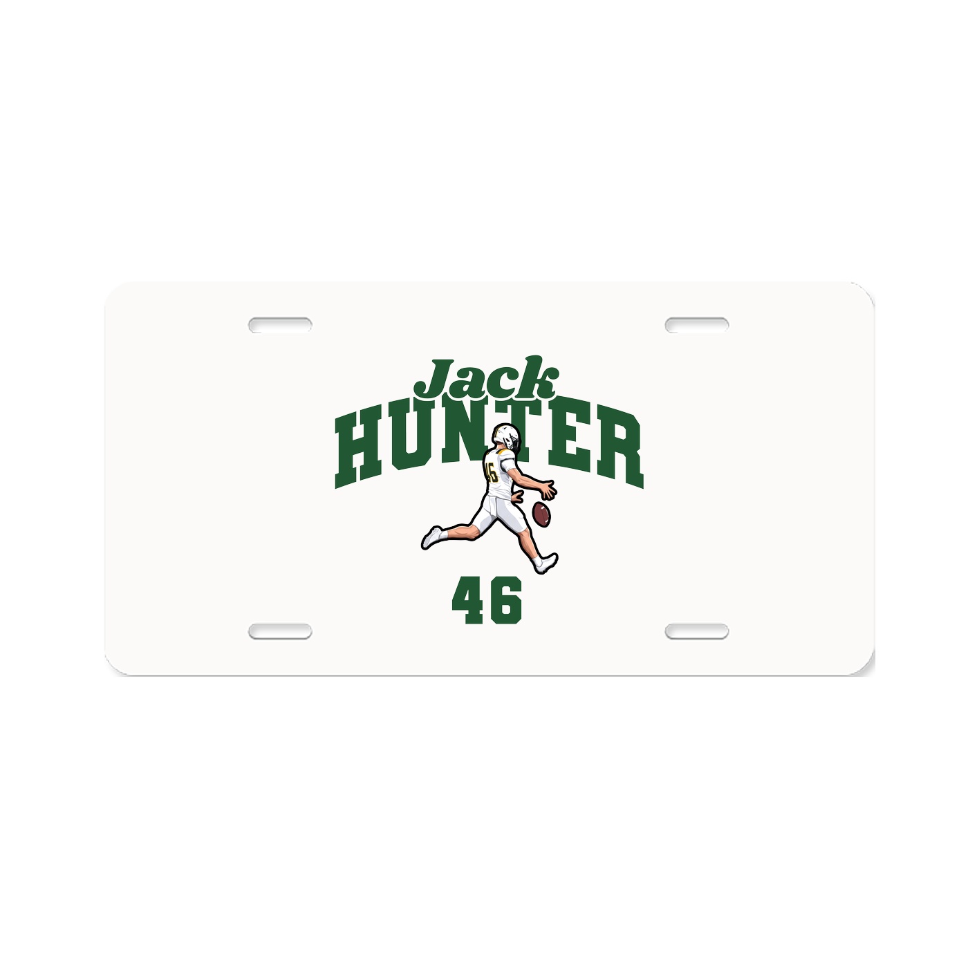 License Plate — Signature Arch in Classic