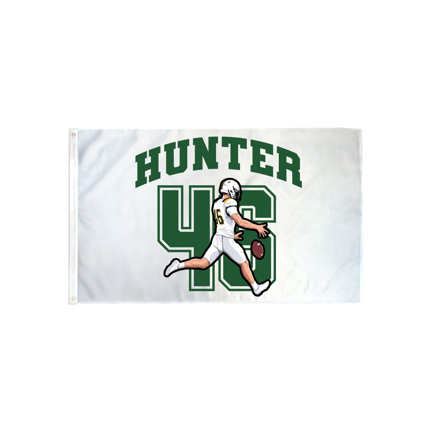 3x5 Flag — Number in Classic