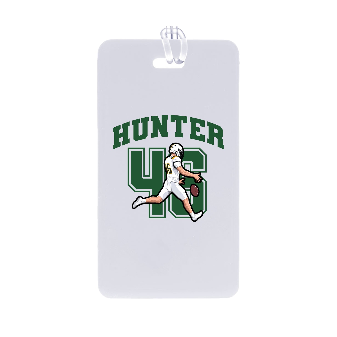 Bag Tag — Number in Classic