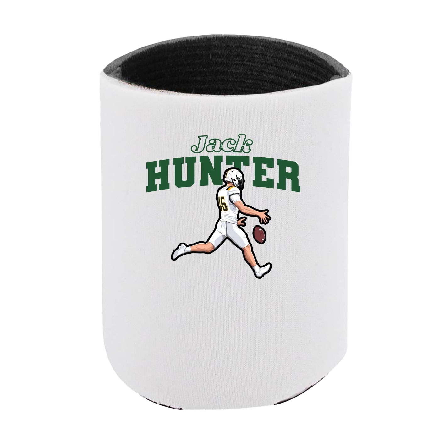 Can Holder — Name Arch in White