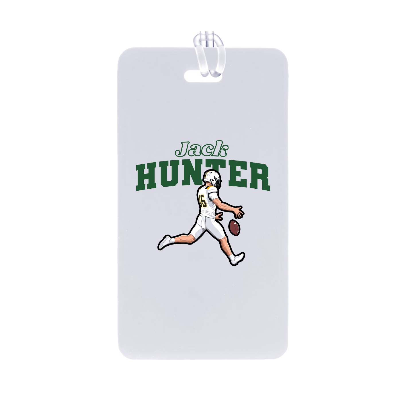 Bag Tag — Name Arch in Classic