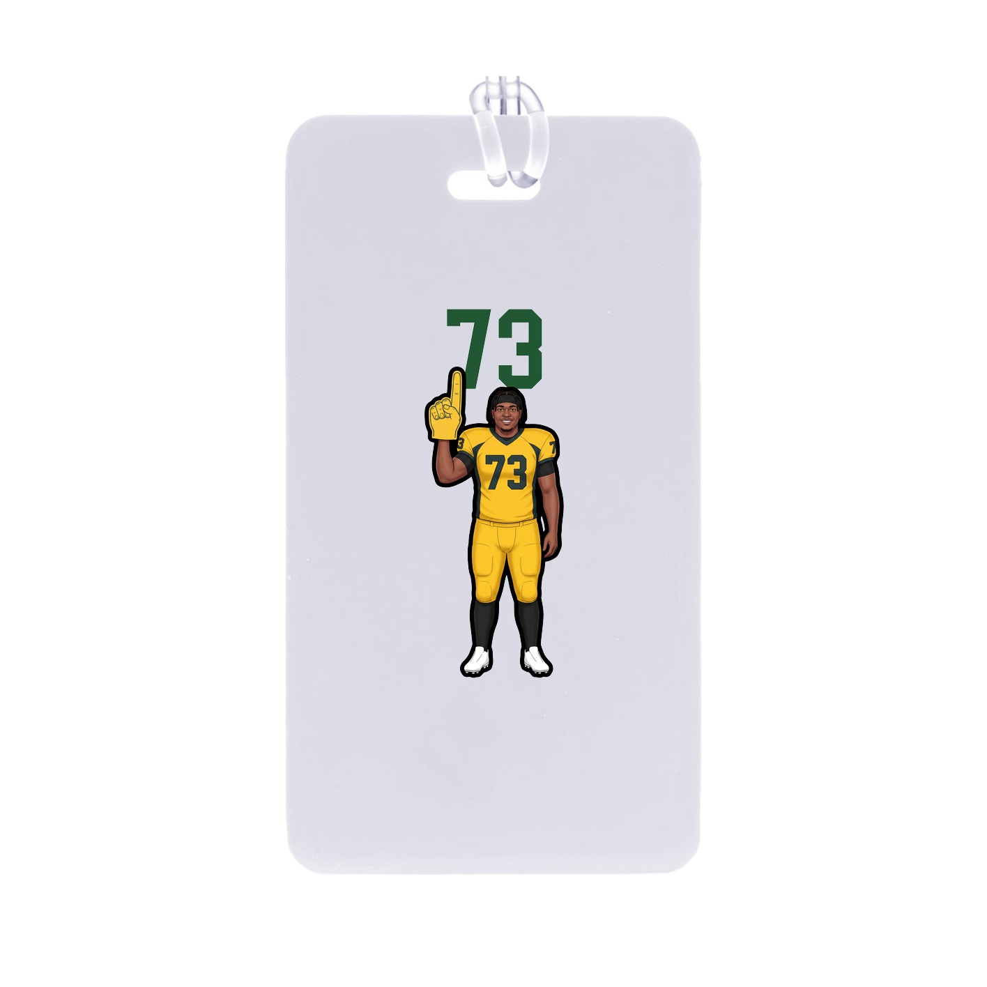 Bag Tag — Number Top in Classic