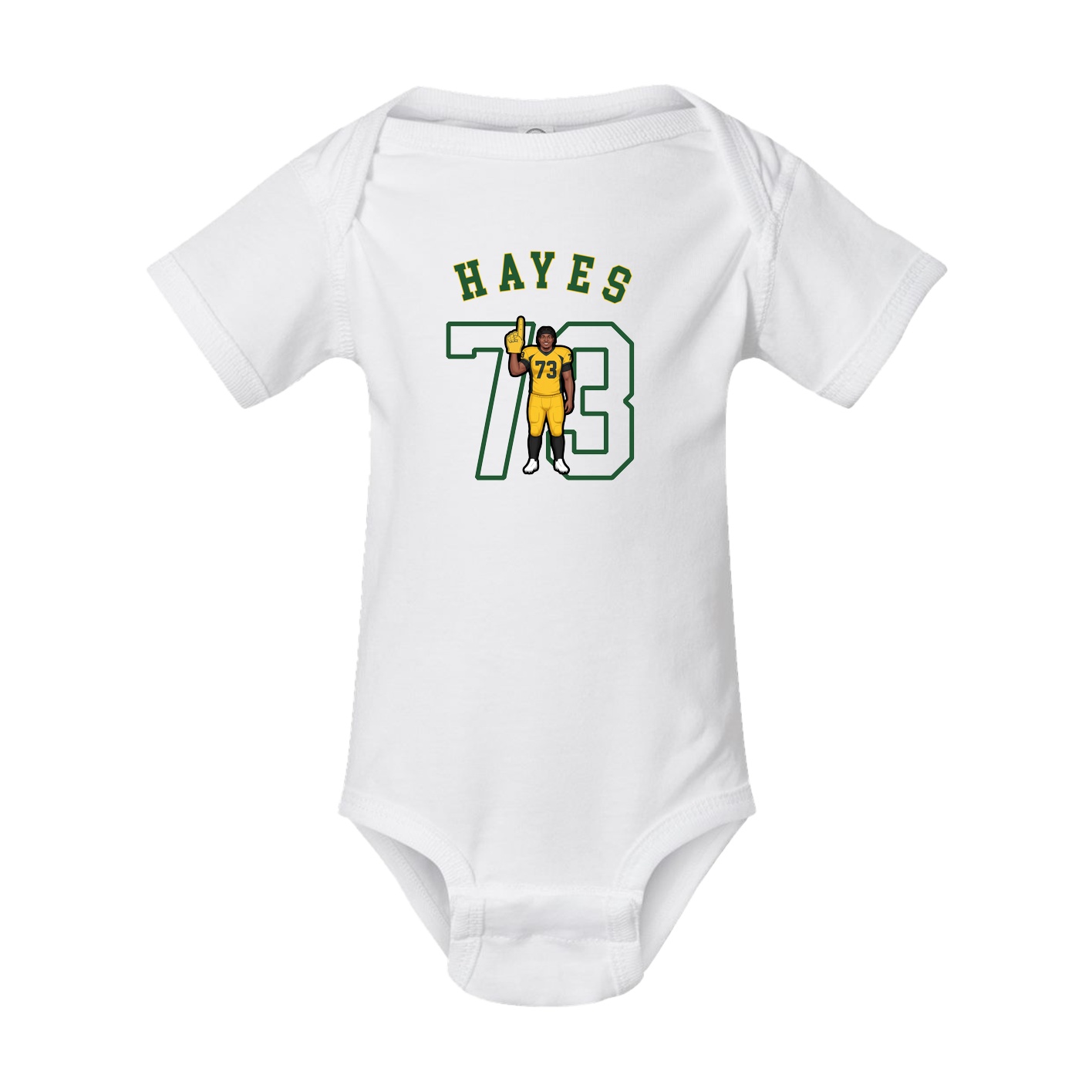 Baby Onesie — Shirsey Arch in White