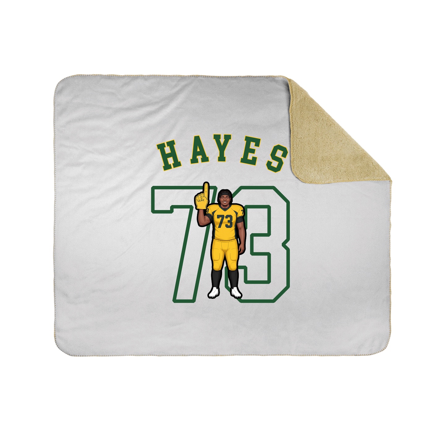 Throw Blanket — Shirsey Arch in White