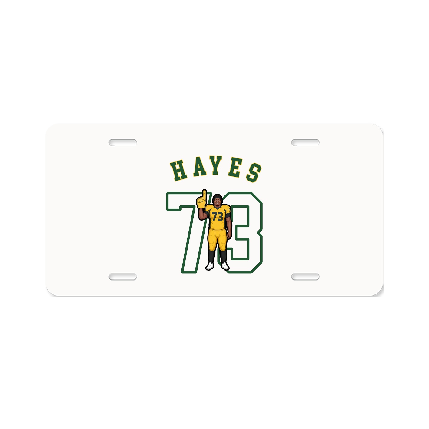 License Plate — Shirsey Arch in Classic