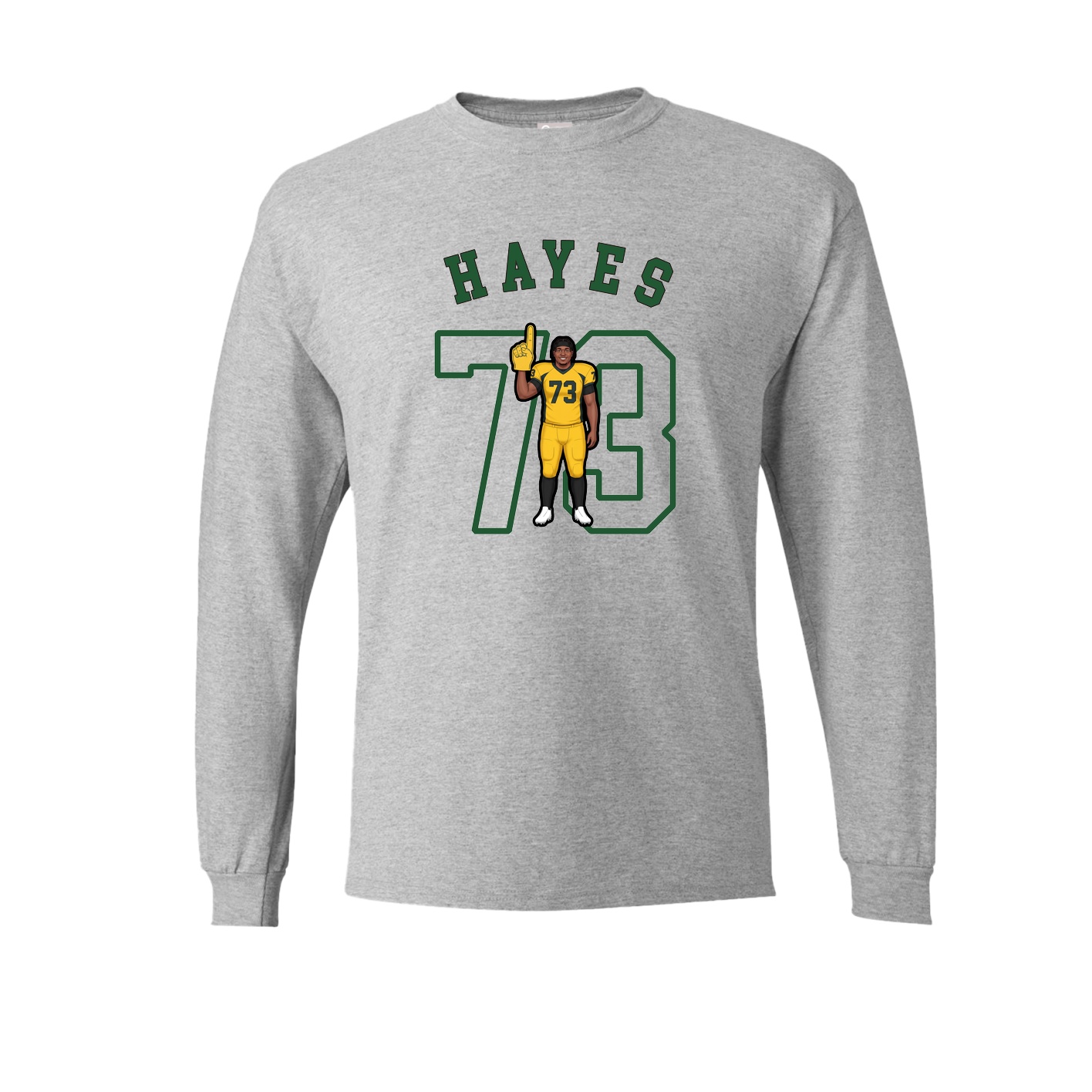 Long Sleeve Tee — Shirsey Arch in Grey