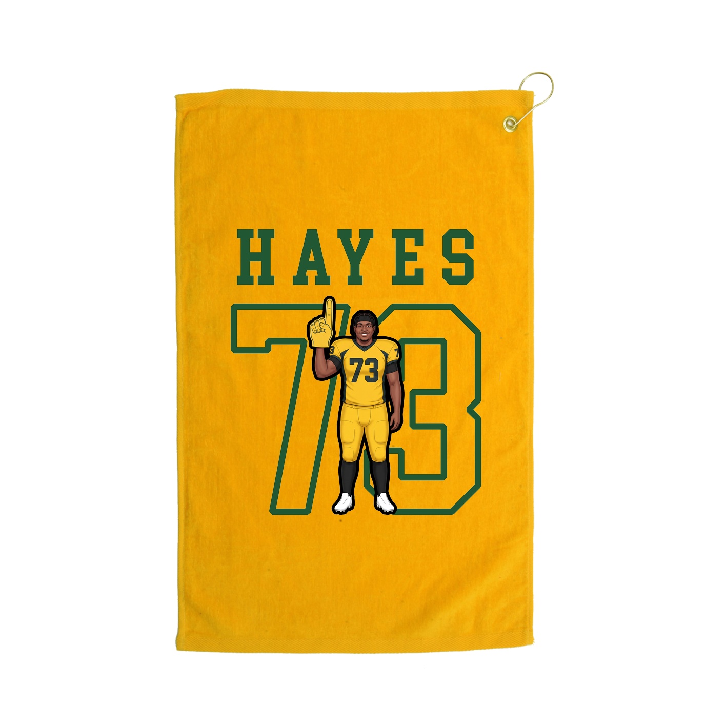 Golf Towel — Shirsey in Gold