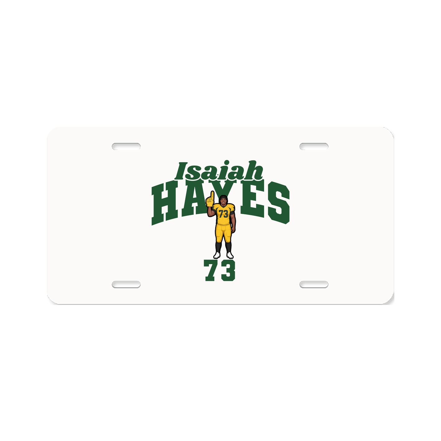 License Plate — Signature Arch in Classic