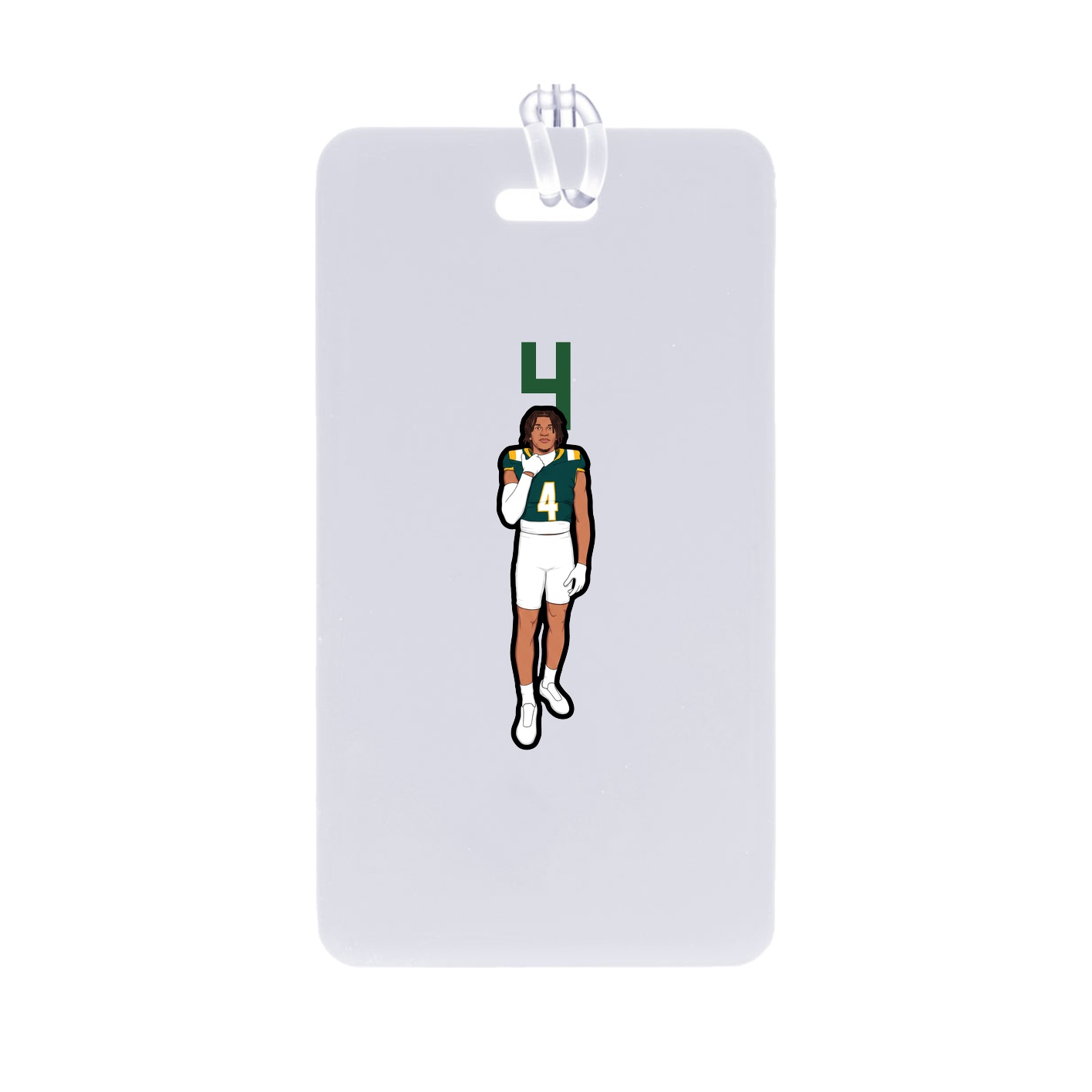 Bag Tag — Number Top in Classic