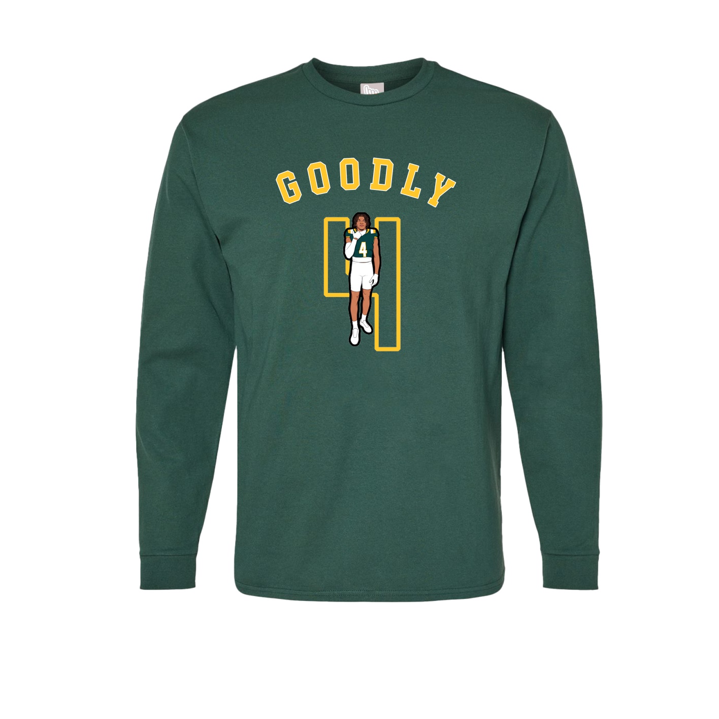 Long Sleeve Tee — Shirsey Arch in Green