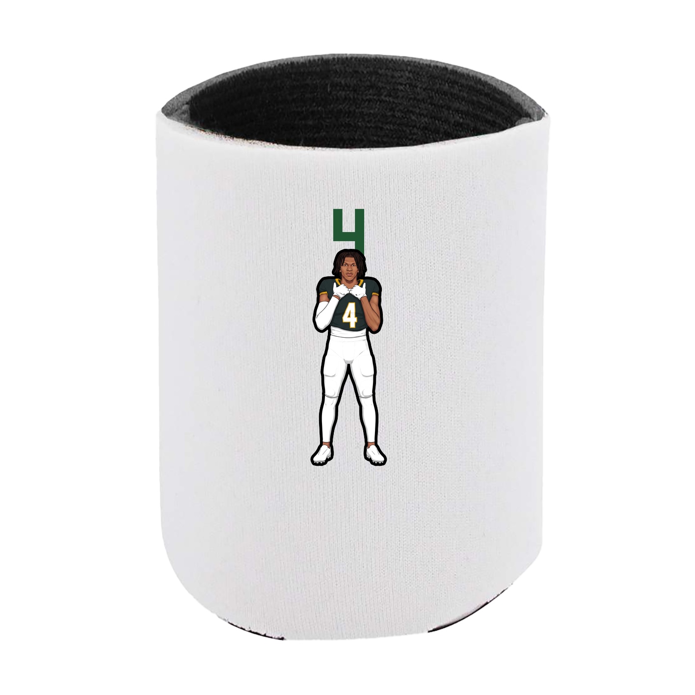 Can Holder — Number Top in White