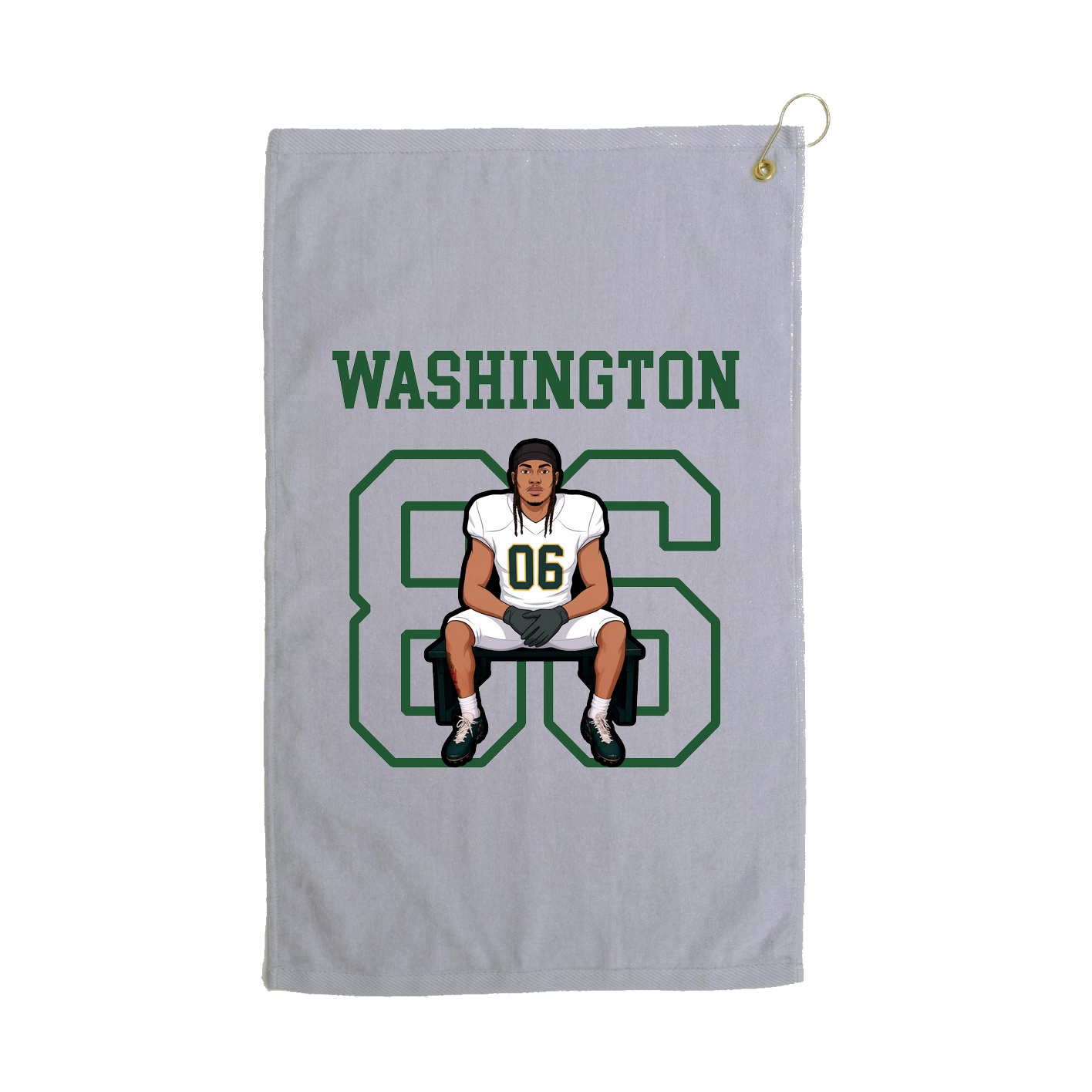 Golf Towel — Shirsey in Grey