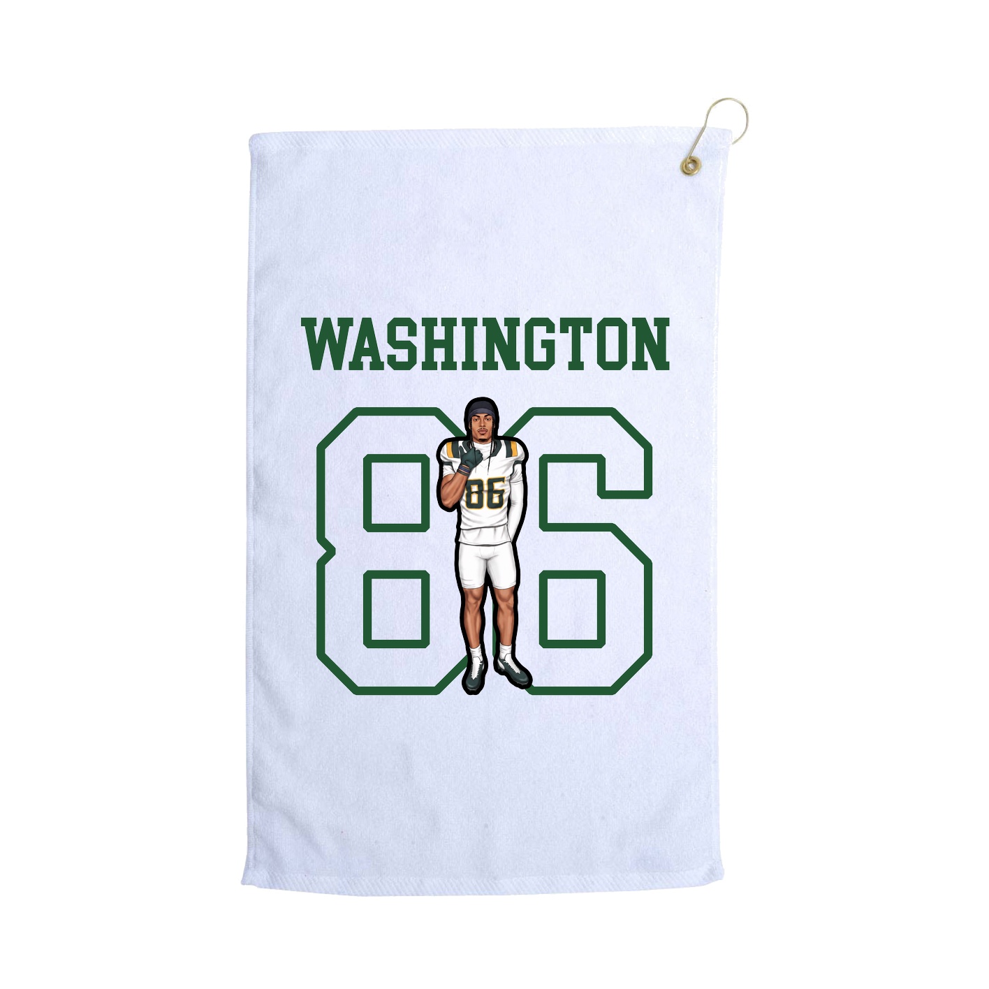 Golf Towel — Shirsey in White