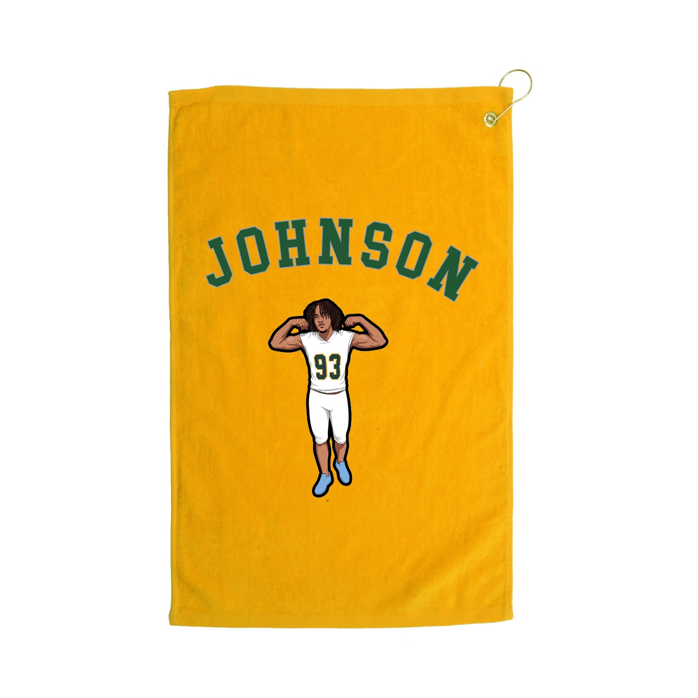 Golf Towel — Shirsey Arch in Gold