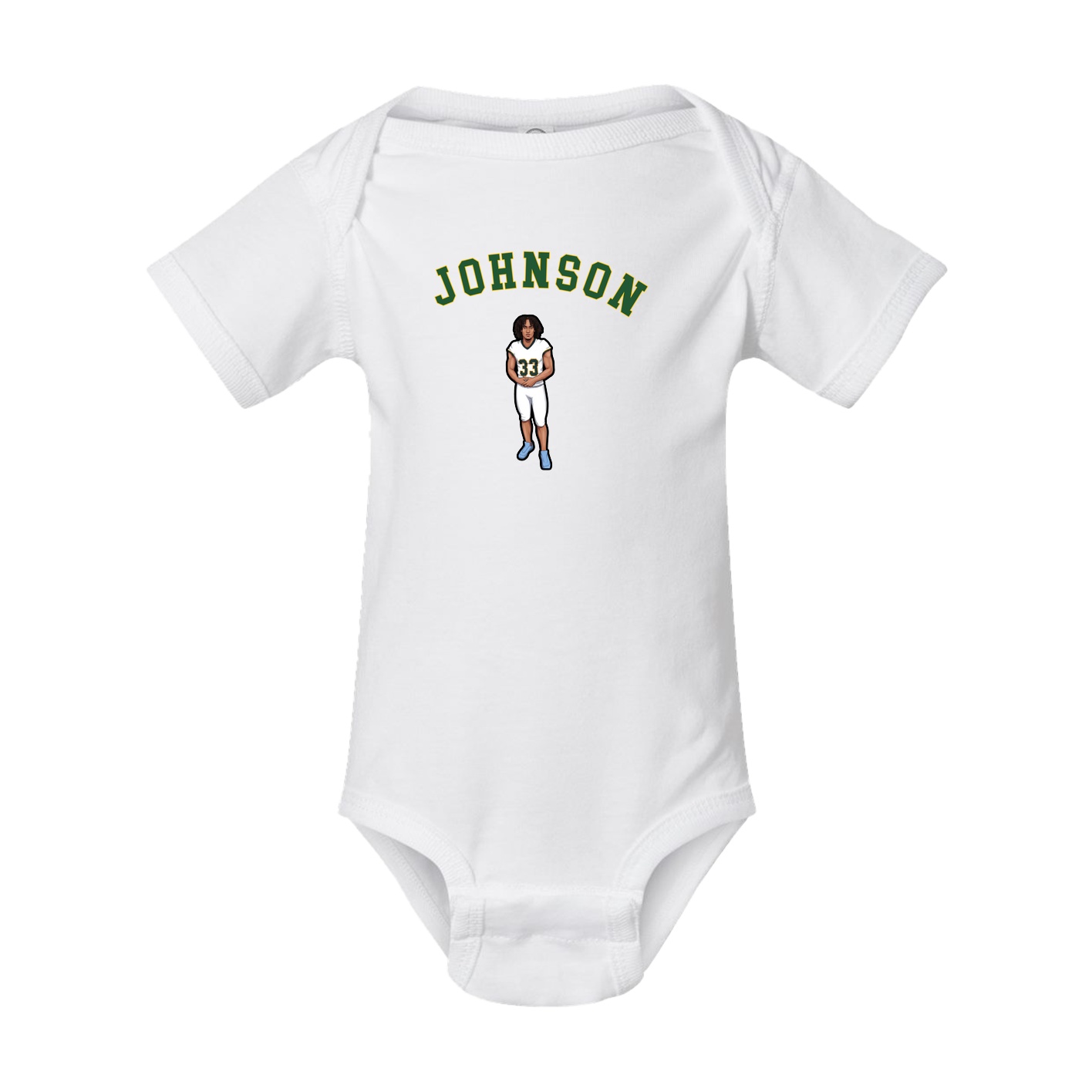 Baby Onesie — Shirsey Arch in White