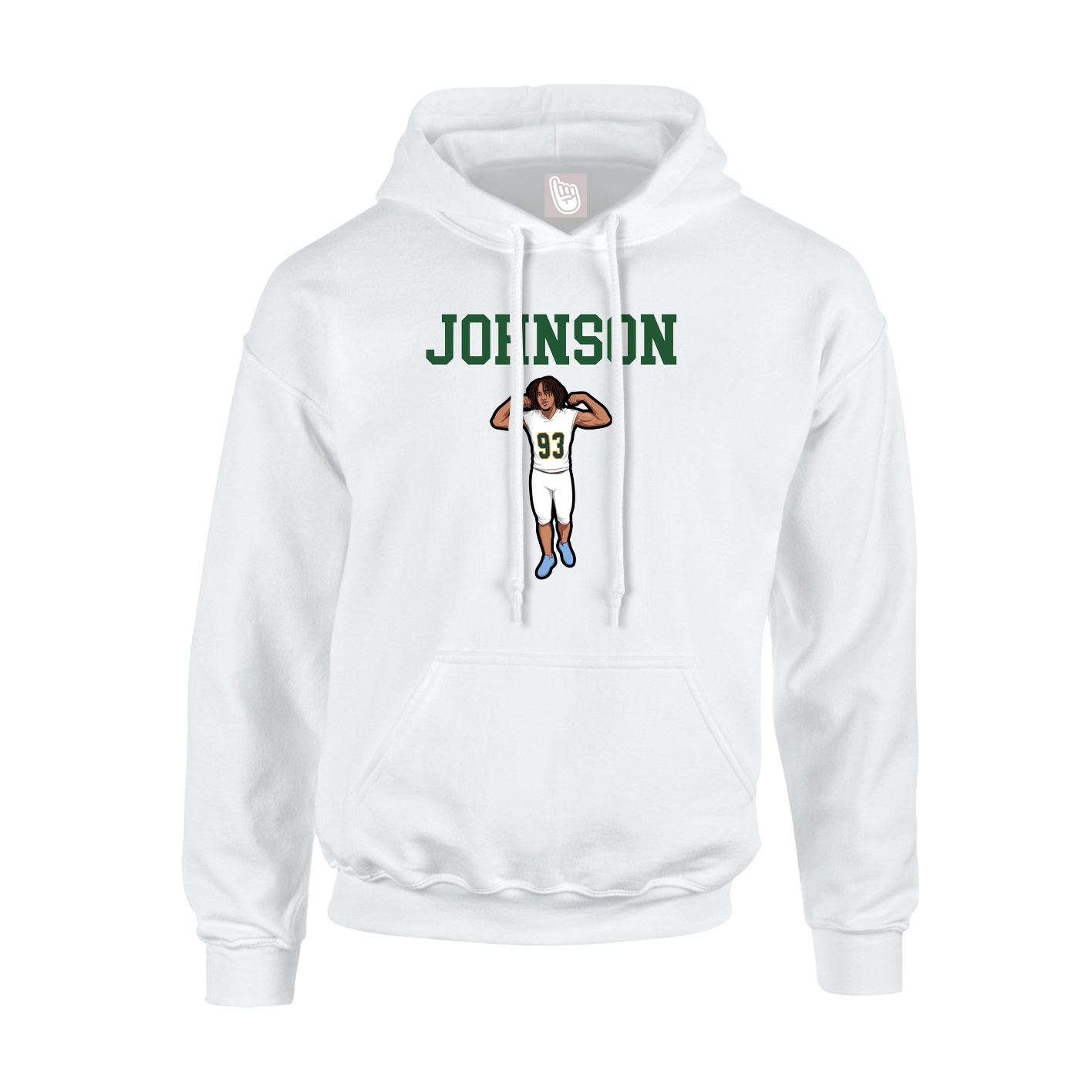 Youth Hoodie — Shirsey in White