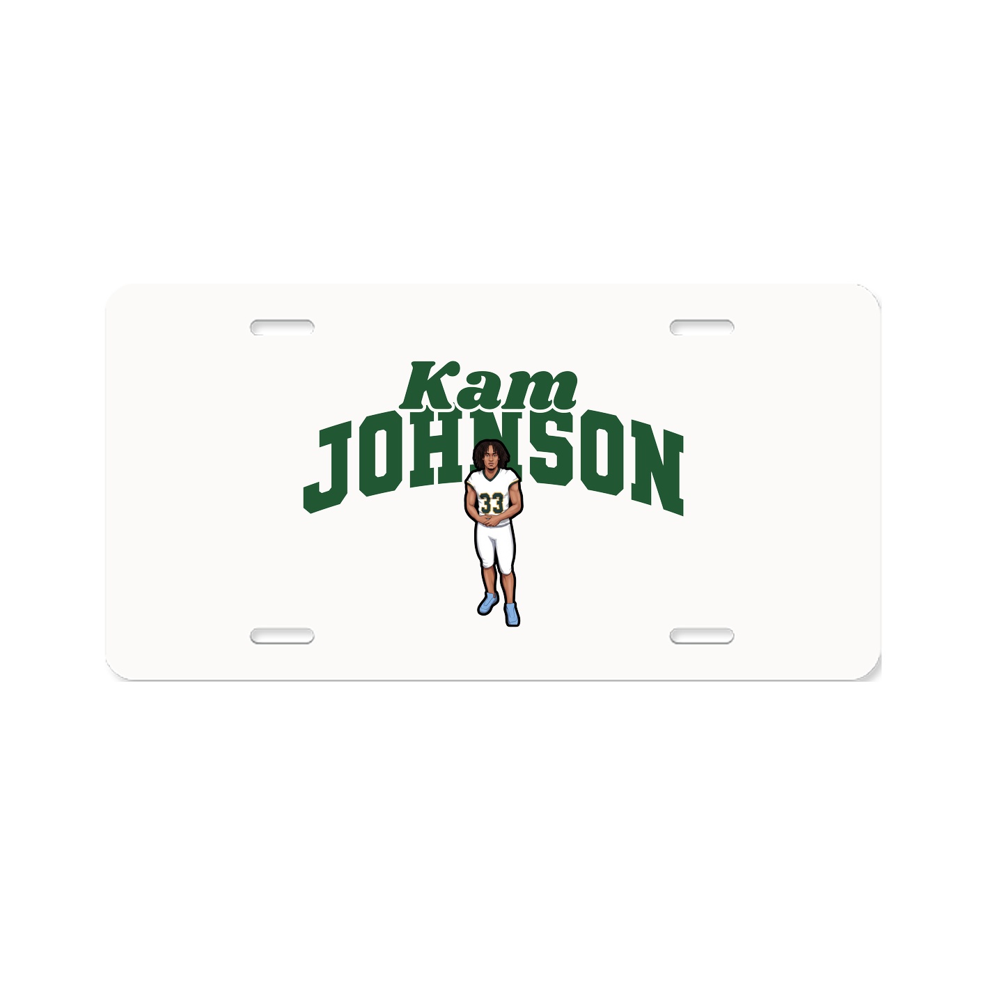 License Plate — Signature Arch in Classic