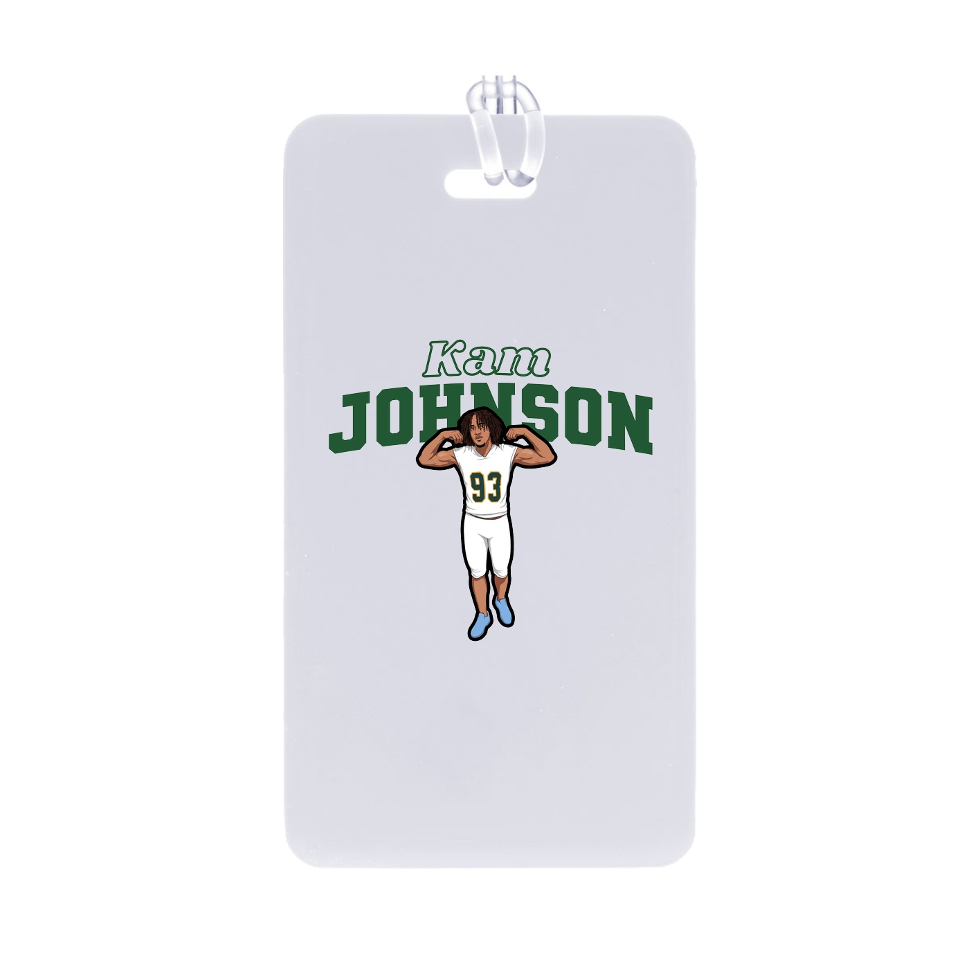 Bag Tag — Name Arch in Classic