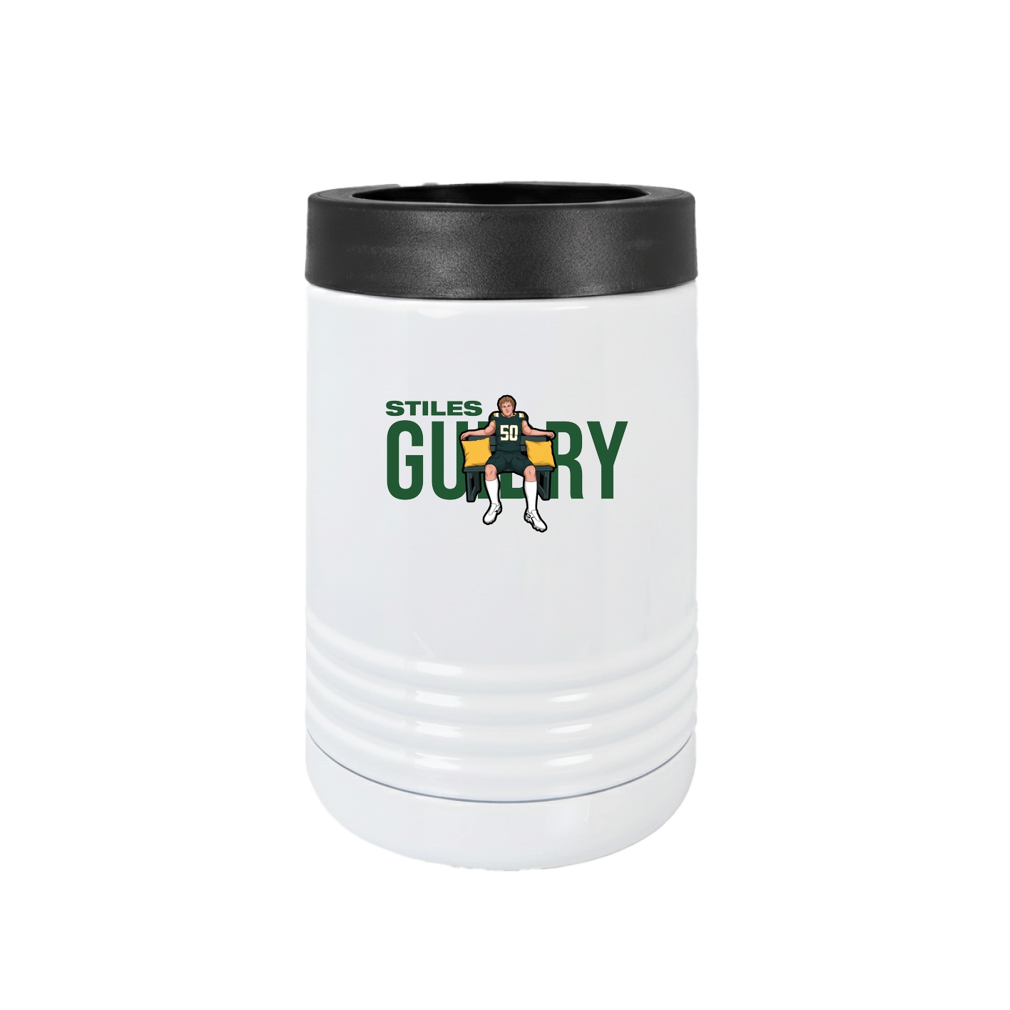 Beverage Holder — Player Name in White