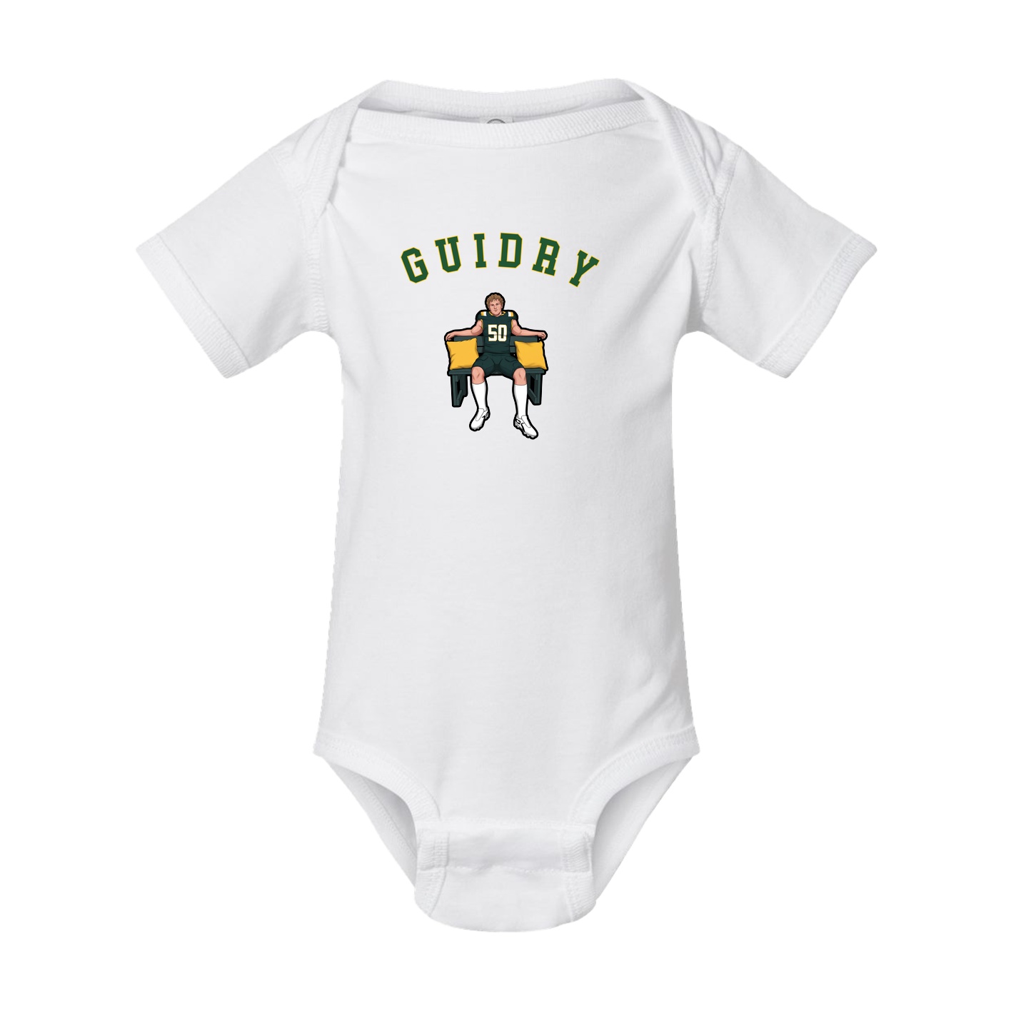 Baby Onesie — Shirsey Arch in White
