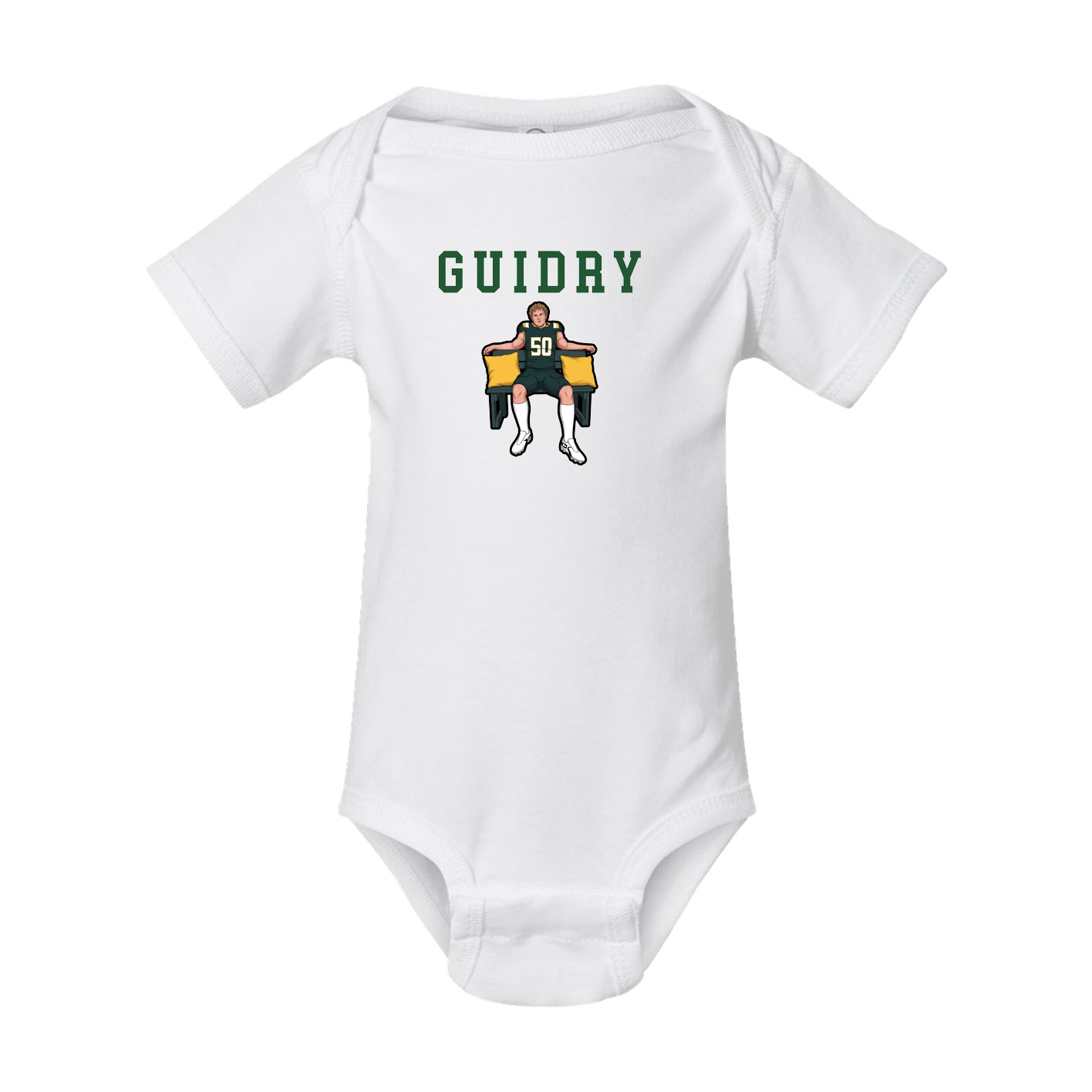 Baby Onesie — Shirsey in White