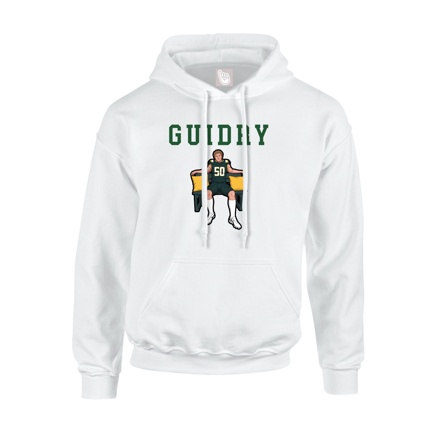 Youth Hoodie — Shirsey in White