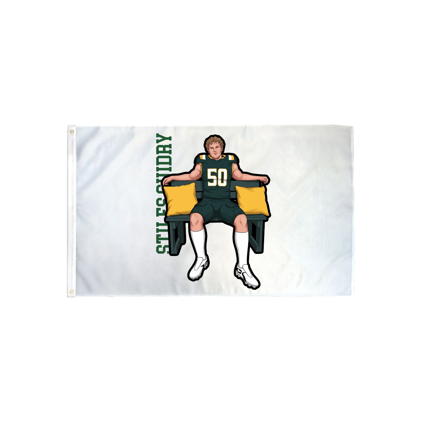 3x5 Flag — Name Vertical in Classic