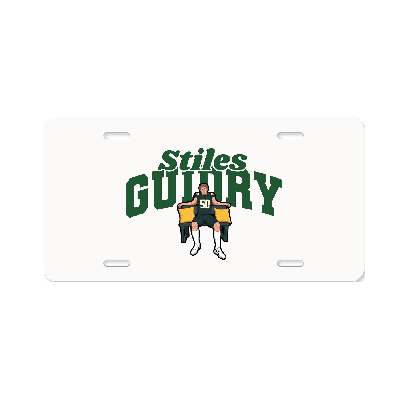 License Plate — Signature Arch in Classic