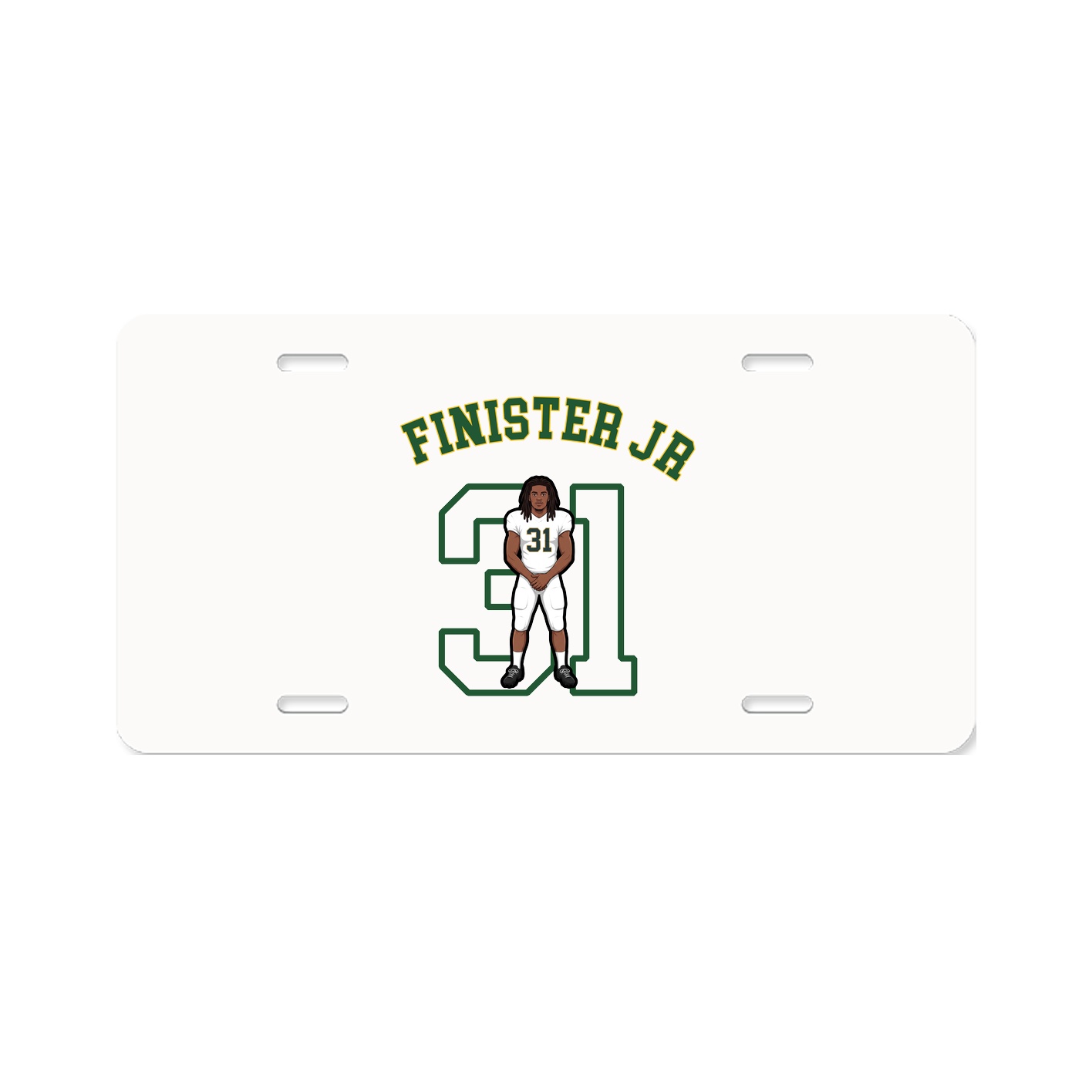 License Plate — Shirsey Arch in Classic