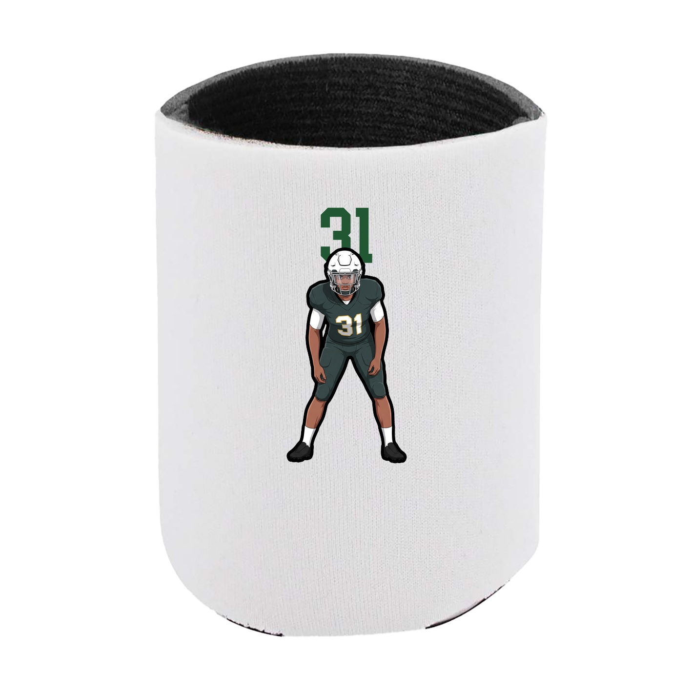 Can Holder — Number Top in White