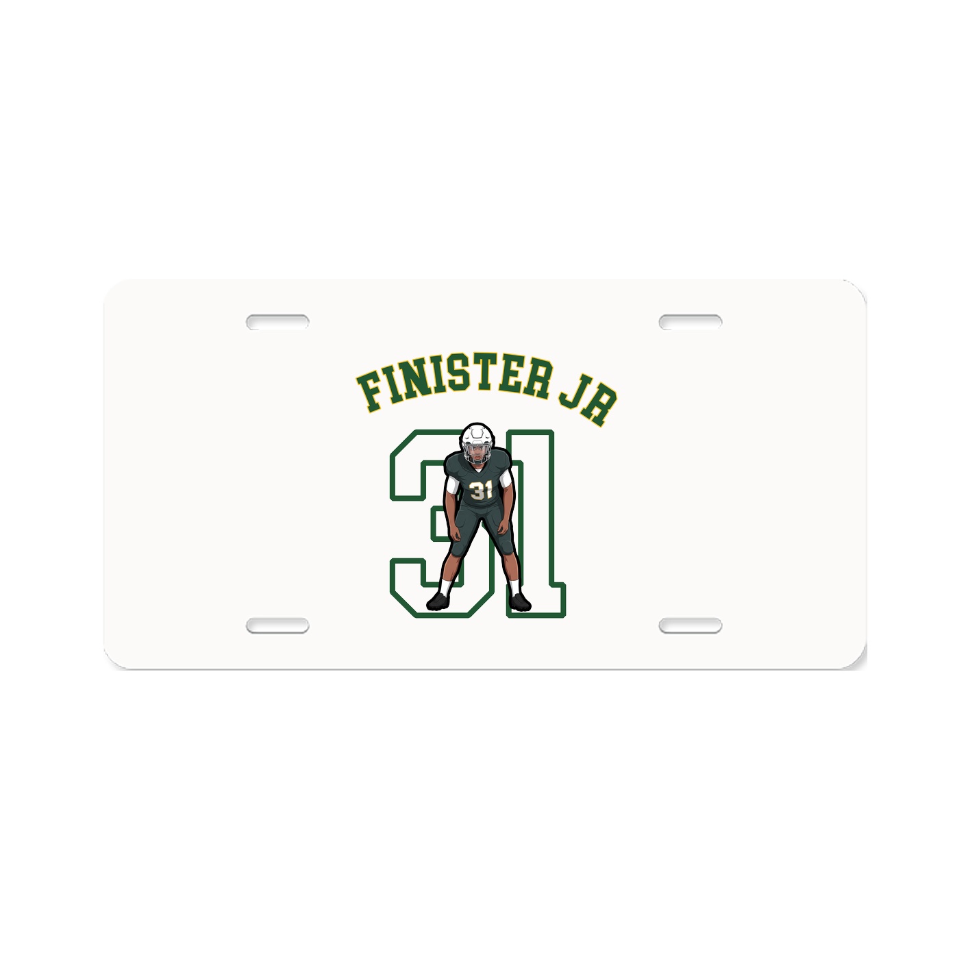 License Plate — Shirsey Arch in Classic