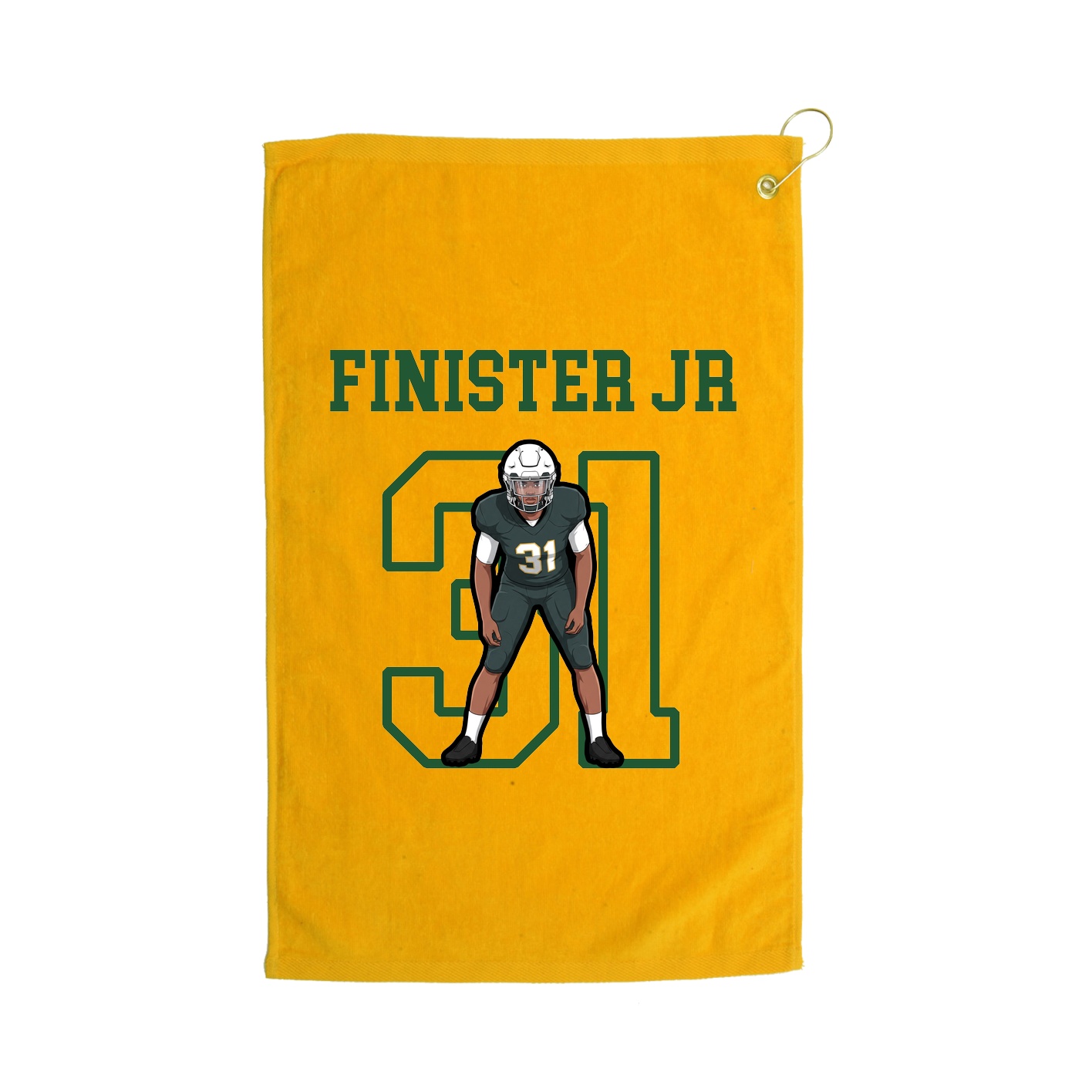 Golf Towel — Shirsey in Gold