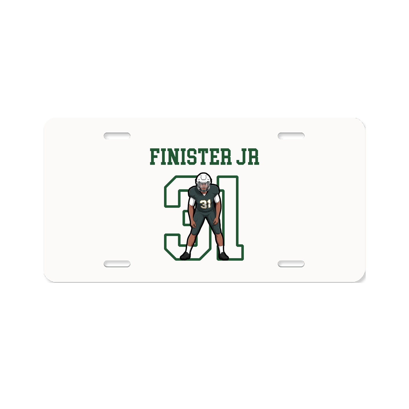 License Plate — Shirsey in Classic