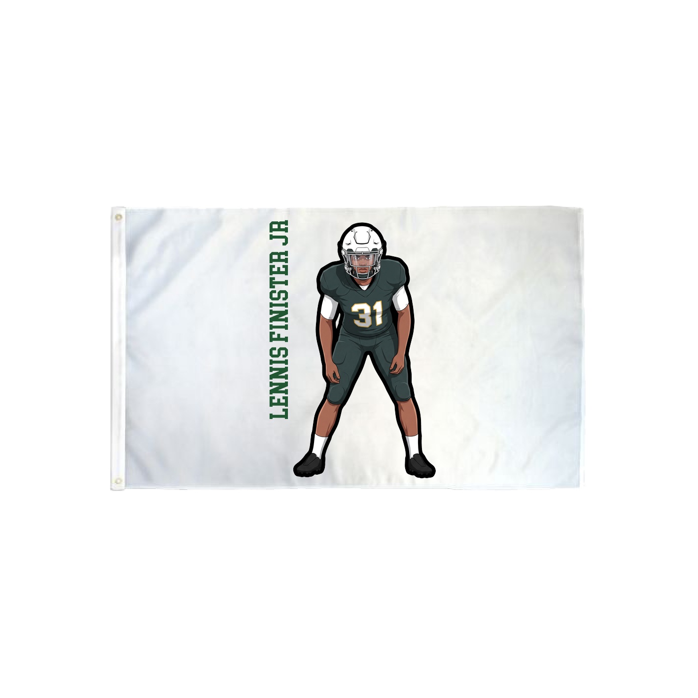 3x5 Flag — Name Vertical in Classic
