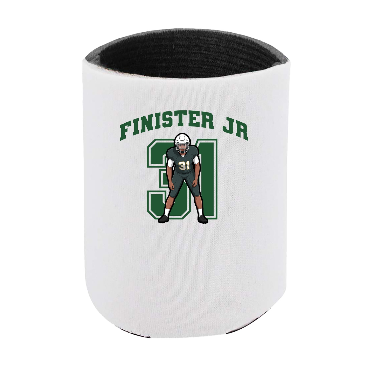 Can Holder — Number in White