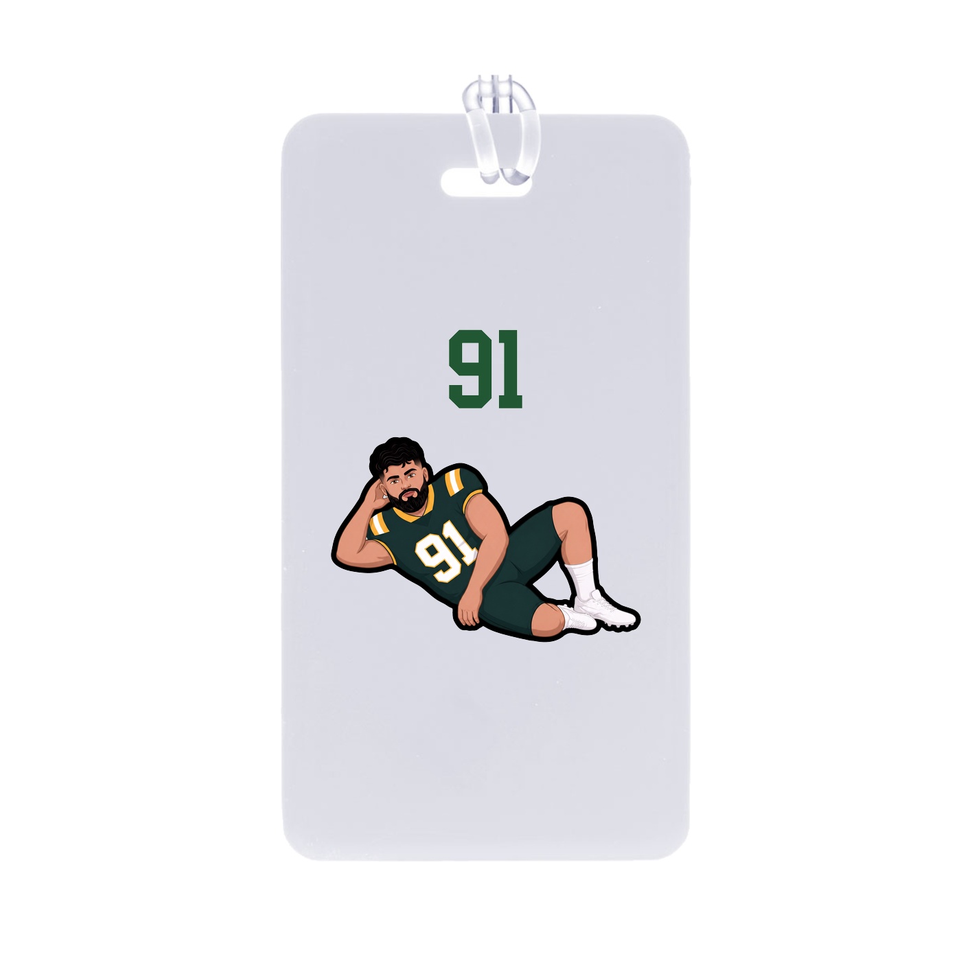 Bag Tag — Number Top in Classic