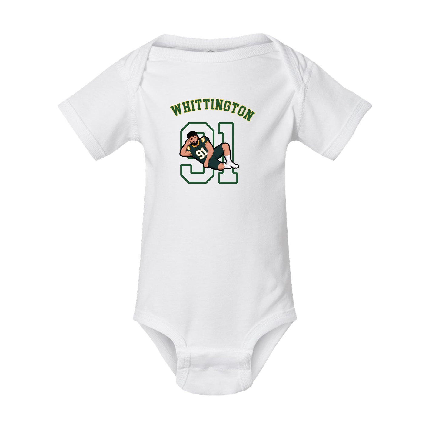 Baby Onesie — Shirsey Arch in White