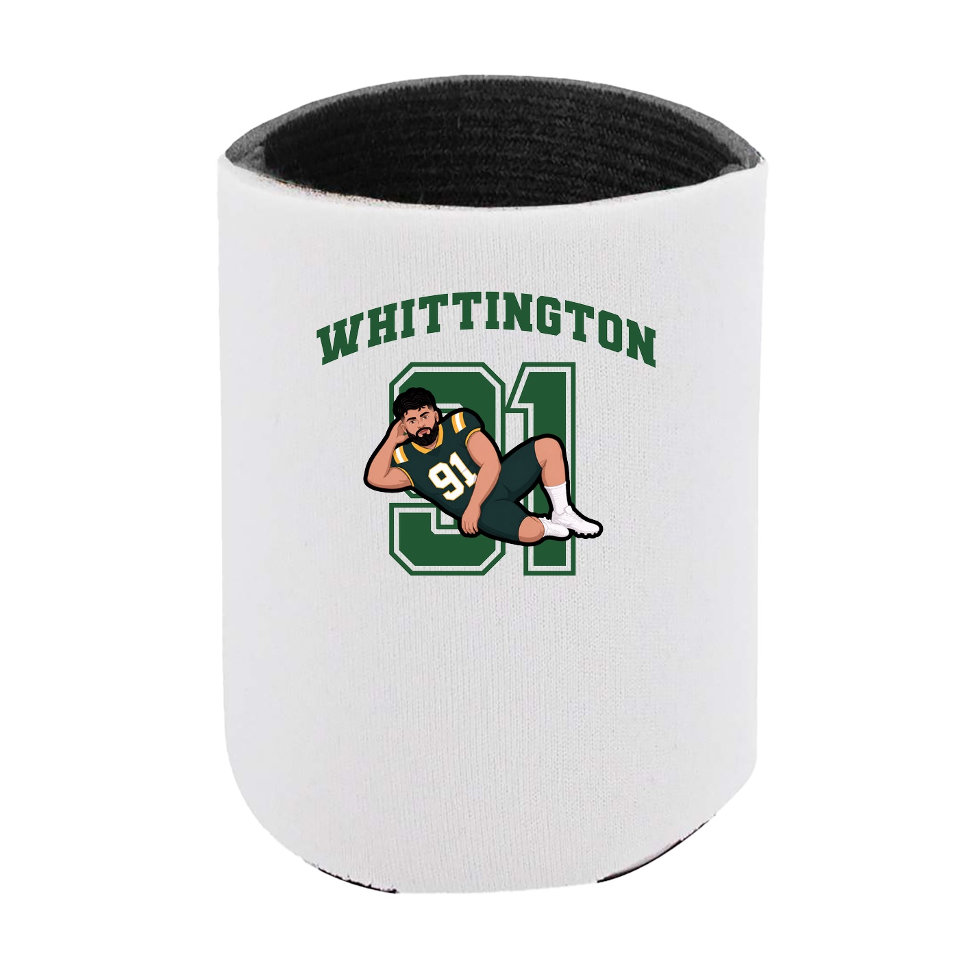 Can Holder — Number in White