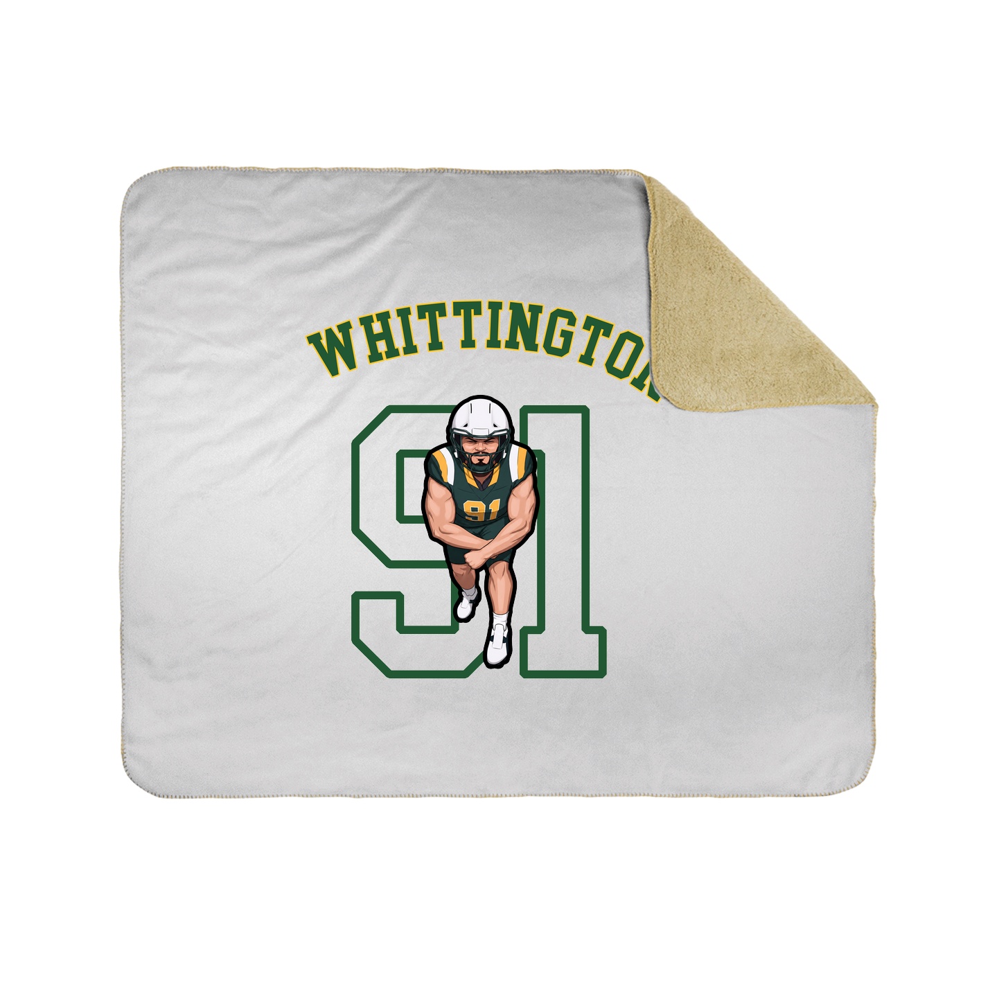 Throw Blanket — Shirsey Arch in White