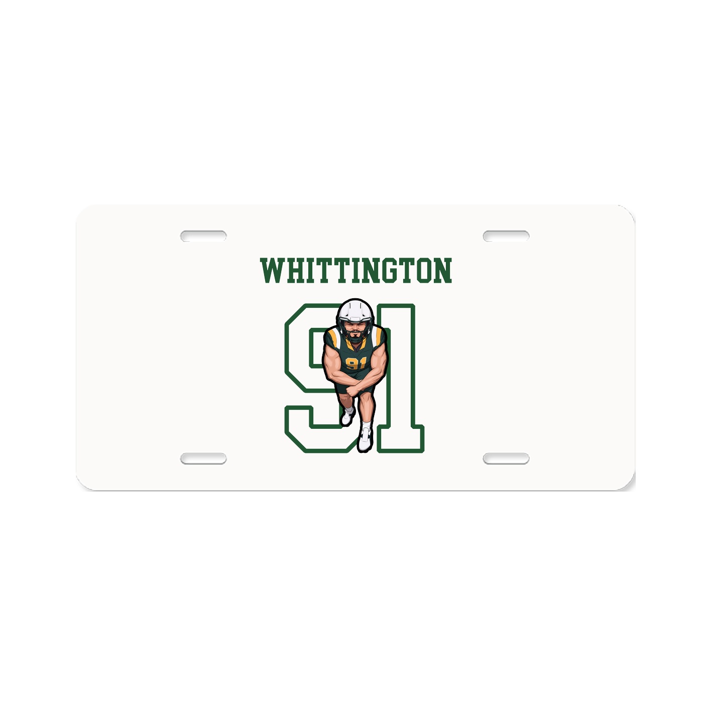 License Plate — Shirsey in Classic